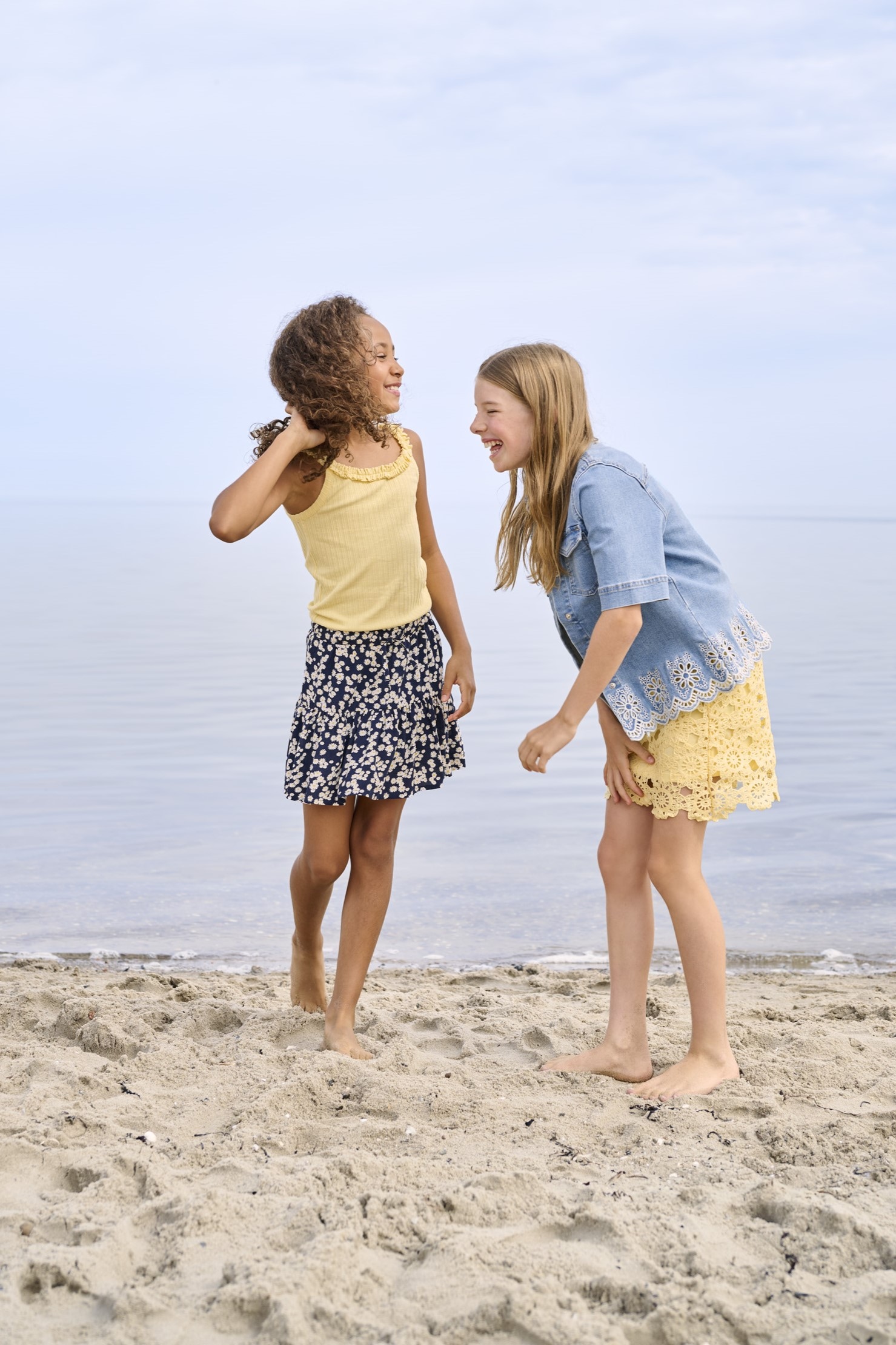 KIDS ONLY Volantrock »KOGZALINA LIFE SKORTS PTM« im sommerlichen Alloverprint
