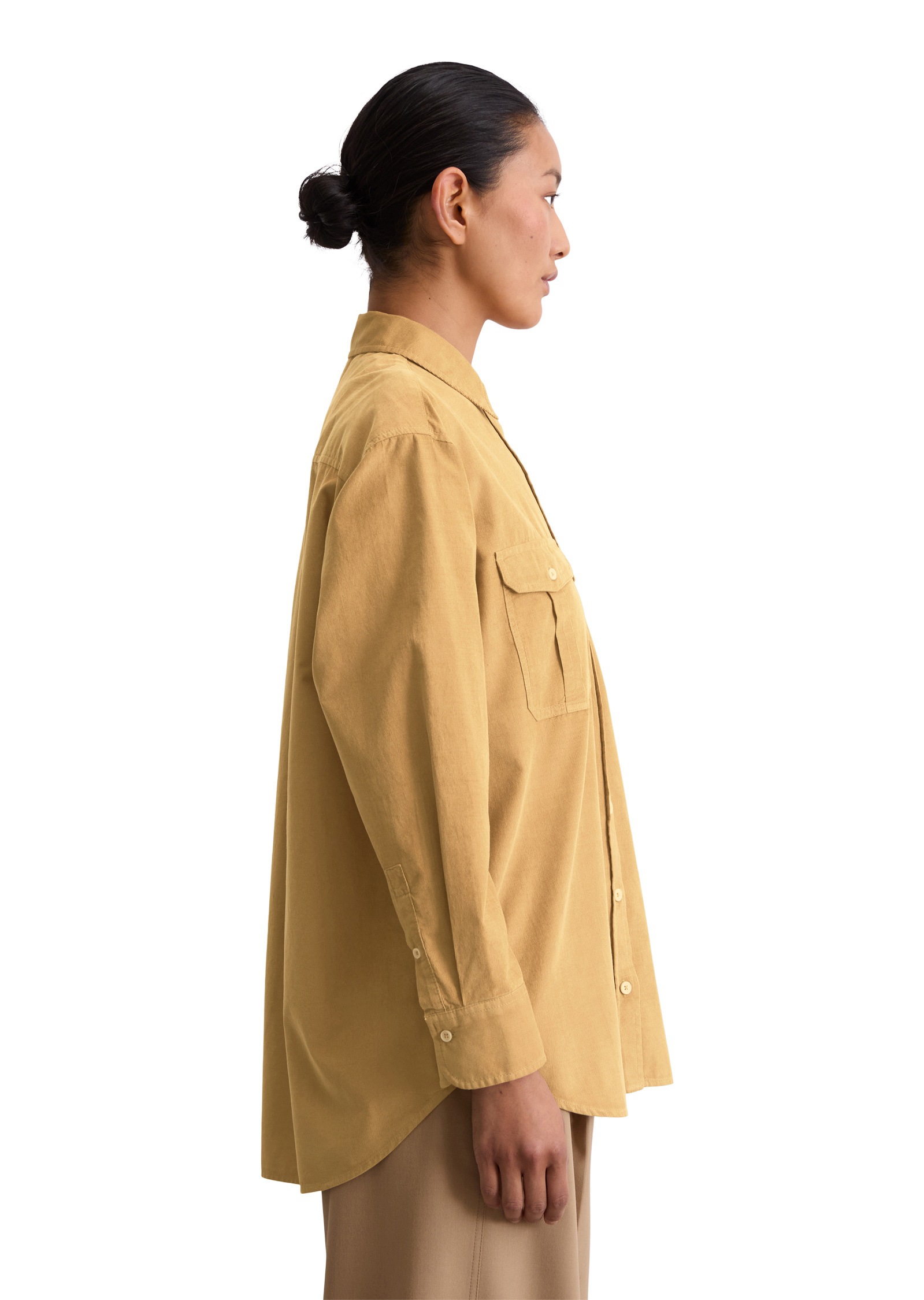 Marc OPolo Langarmbluse "aus Organic-Cotton-Lyocell-Mix" günstig online kaufen
