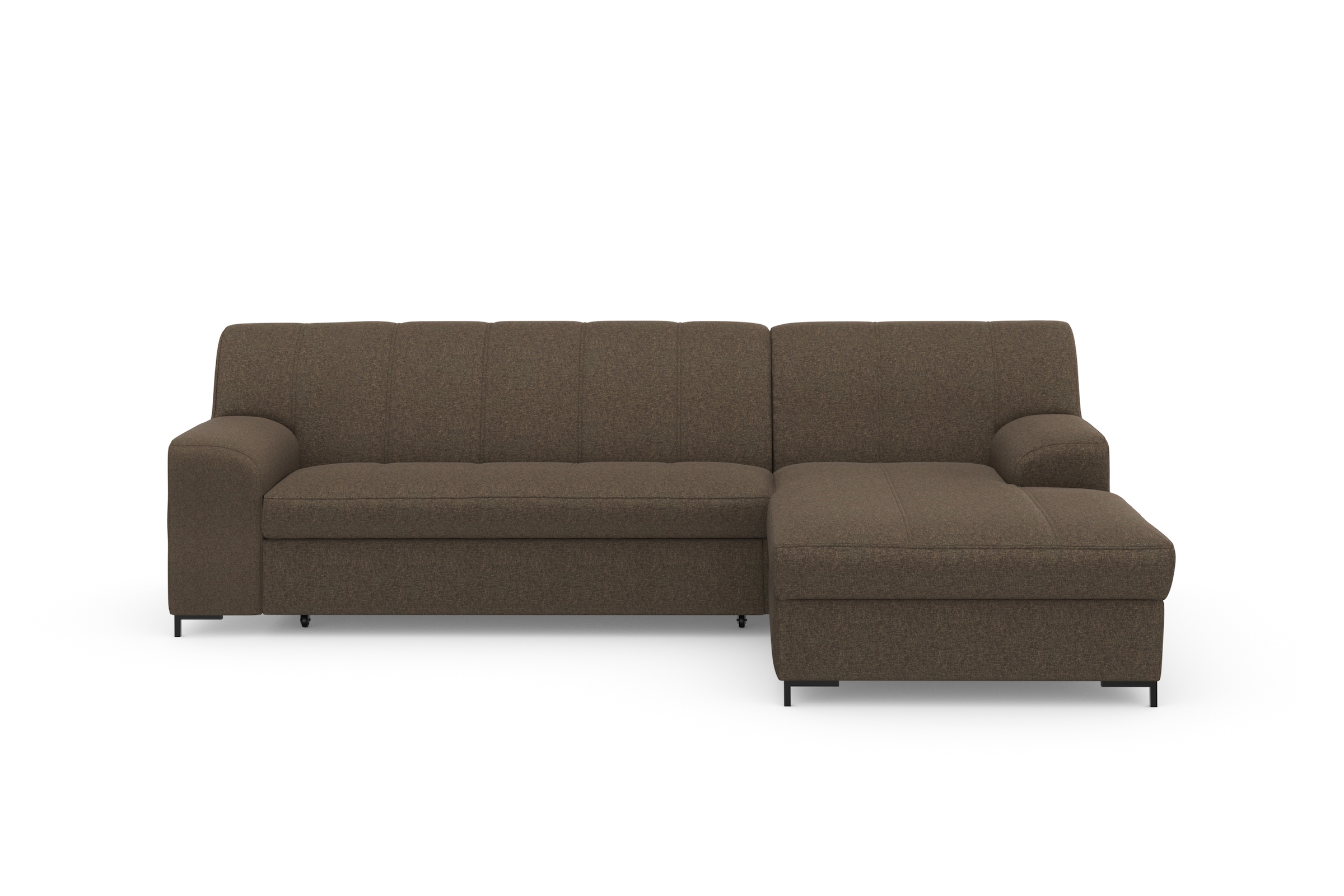 INOSIGN Ecksofa »Balme L-Form«, Inkl. Zierkissen, wahlweise mit Bettfunktion
