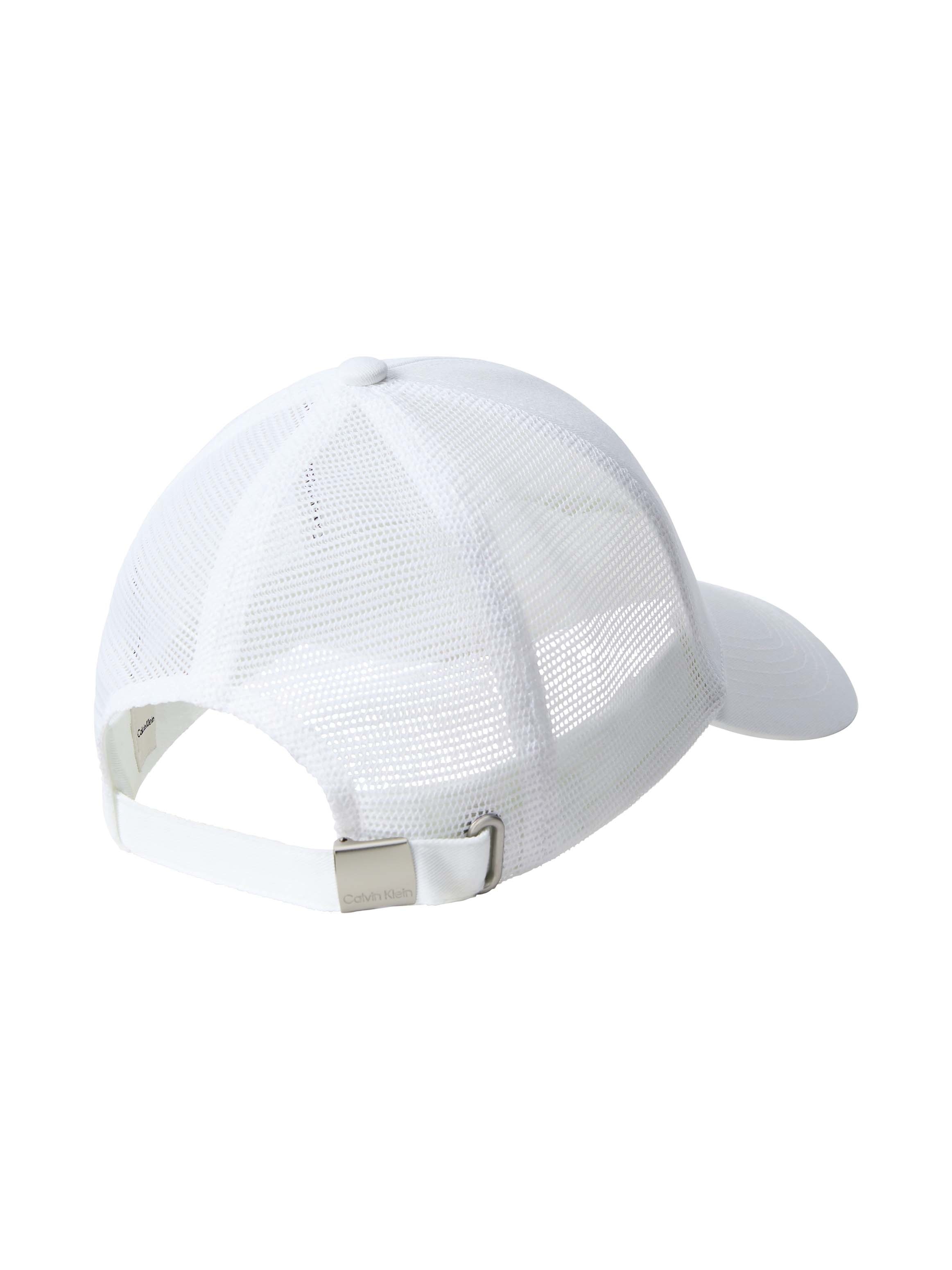 Calvin Klein Jeans Trucker Cap "MONOLOGO WOVEN PATCH TRUCKER" Netzeinsatz, günstig online kaufen