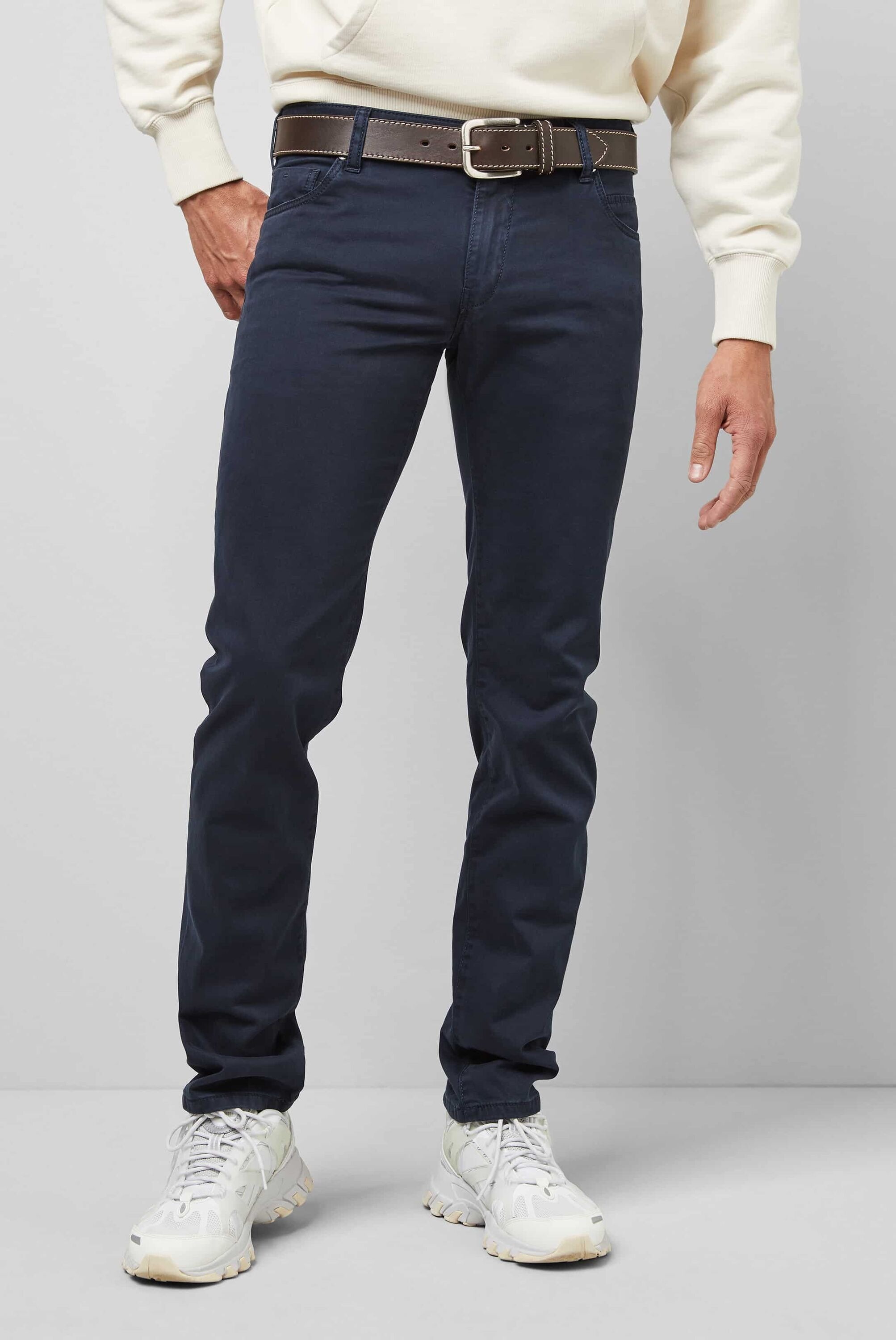 MEYER Chinos "M5 Slim", mit Stretch-Dehnbund günstig online kaufen