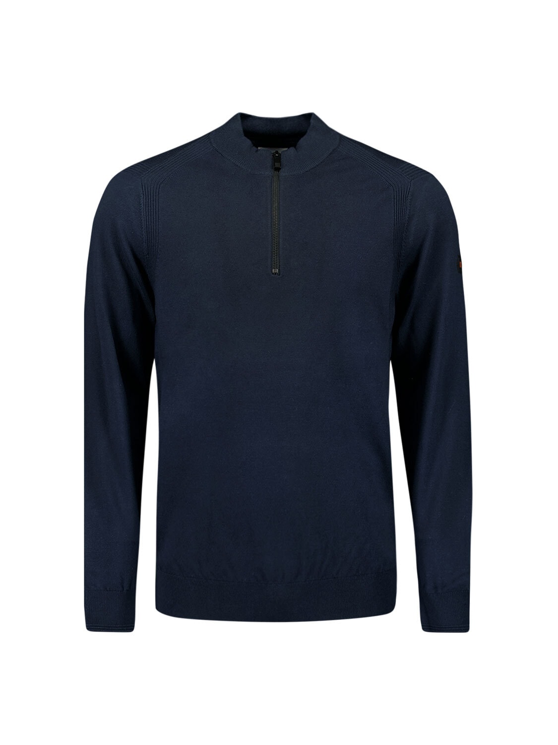 NO EXCESS Rundhalspullover »No Excess Half Zip Pullover«