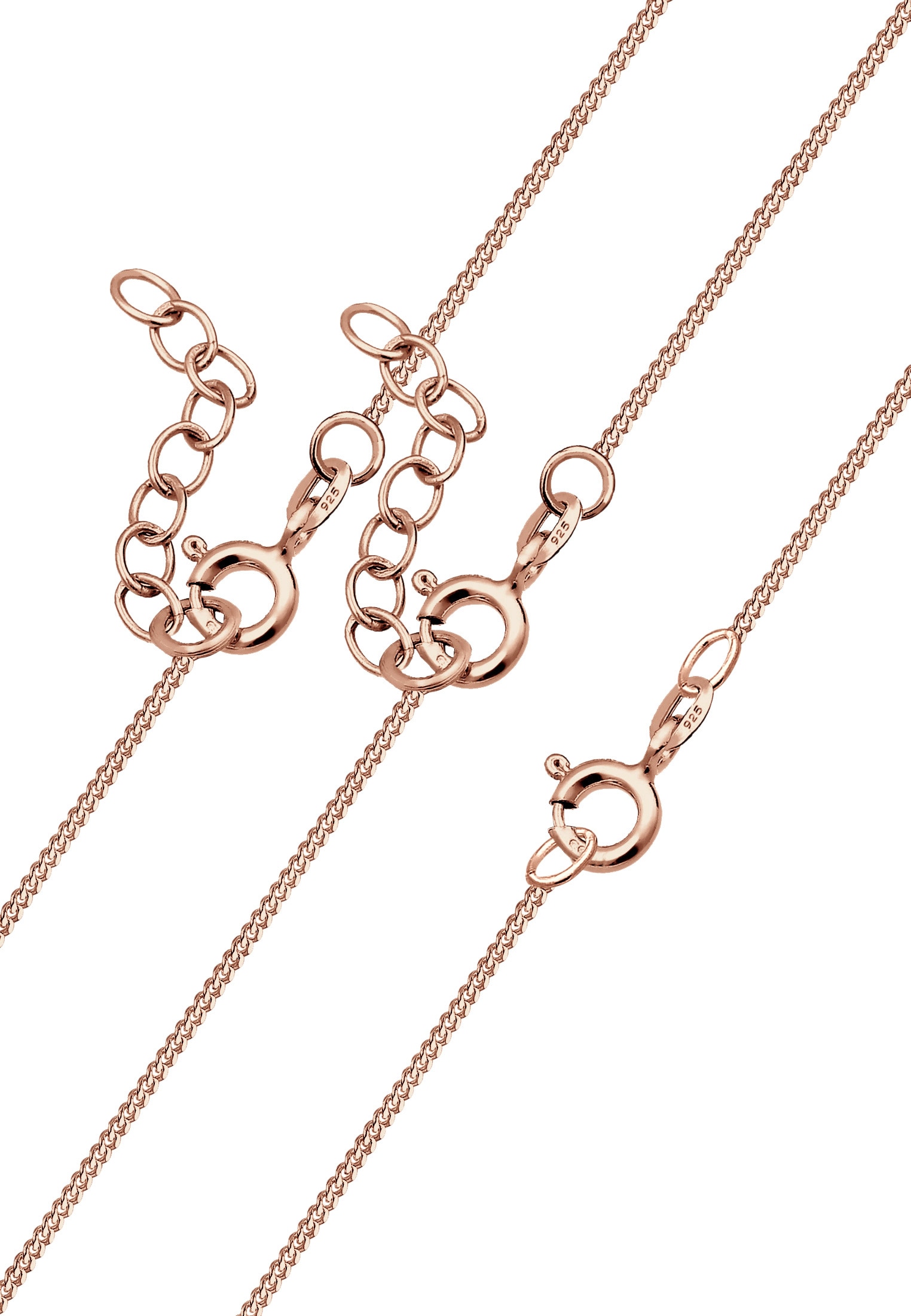 Elli Schmuckset »Trio Herz Mutter Kind Cut Out Herz Set 925 Sterling Silver«