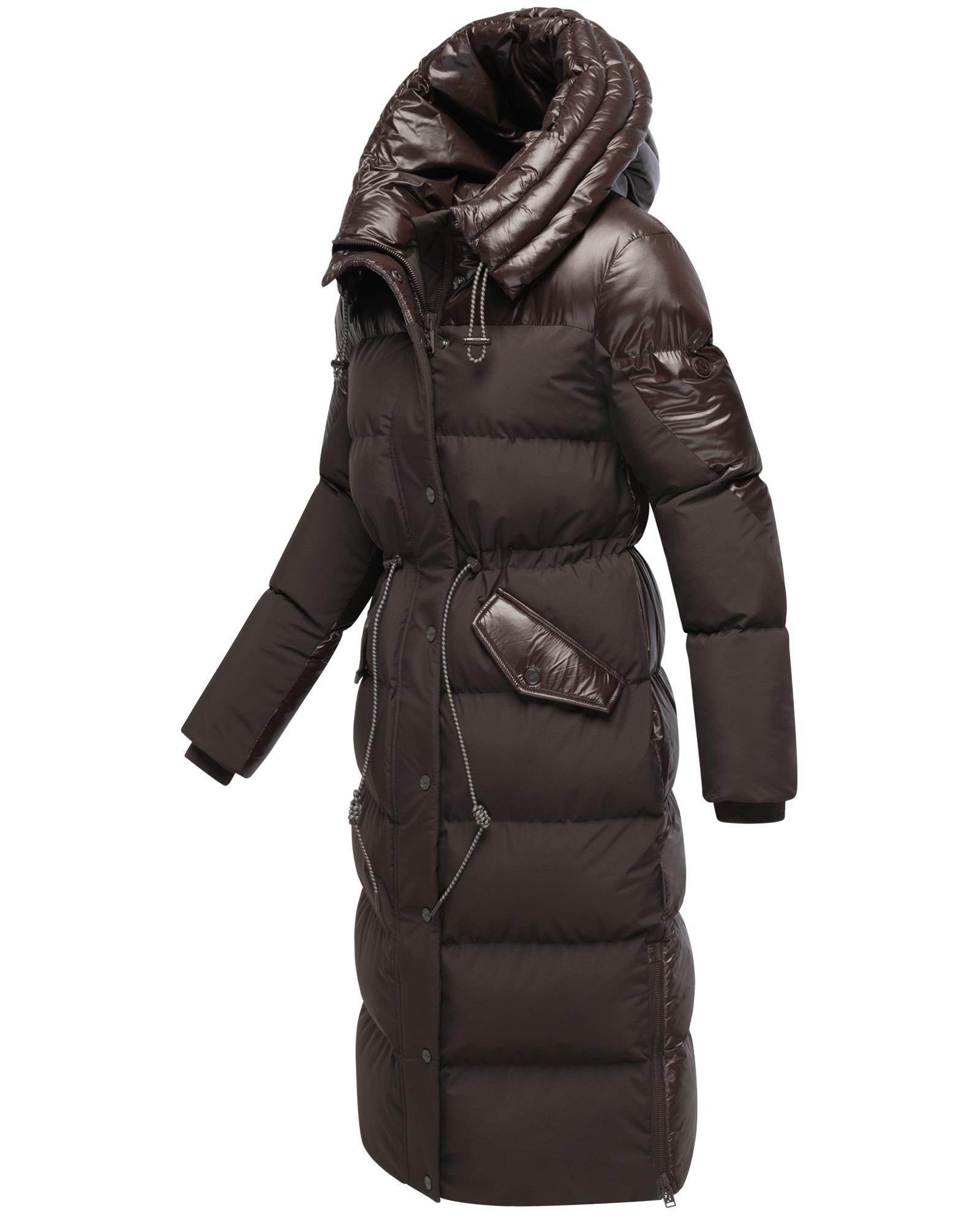 Navahoo Steppmantel "Knusperherz 14", Langer gesteppter Damen Wintermantel günstig online kaufen