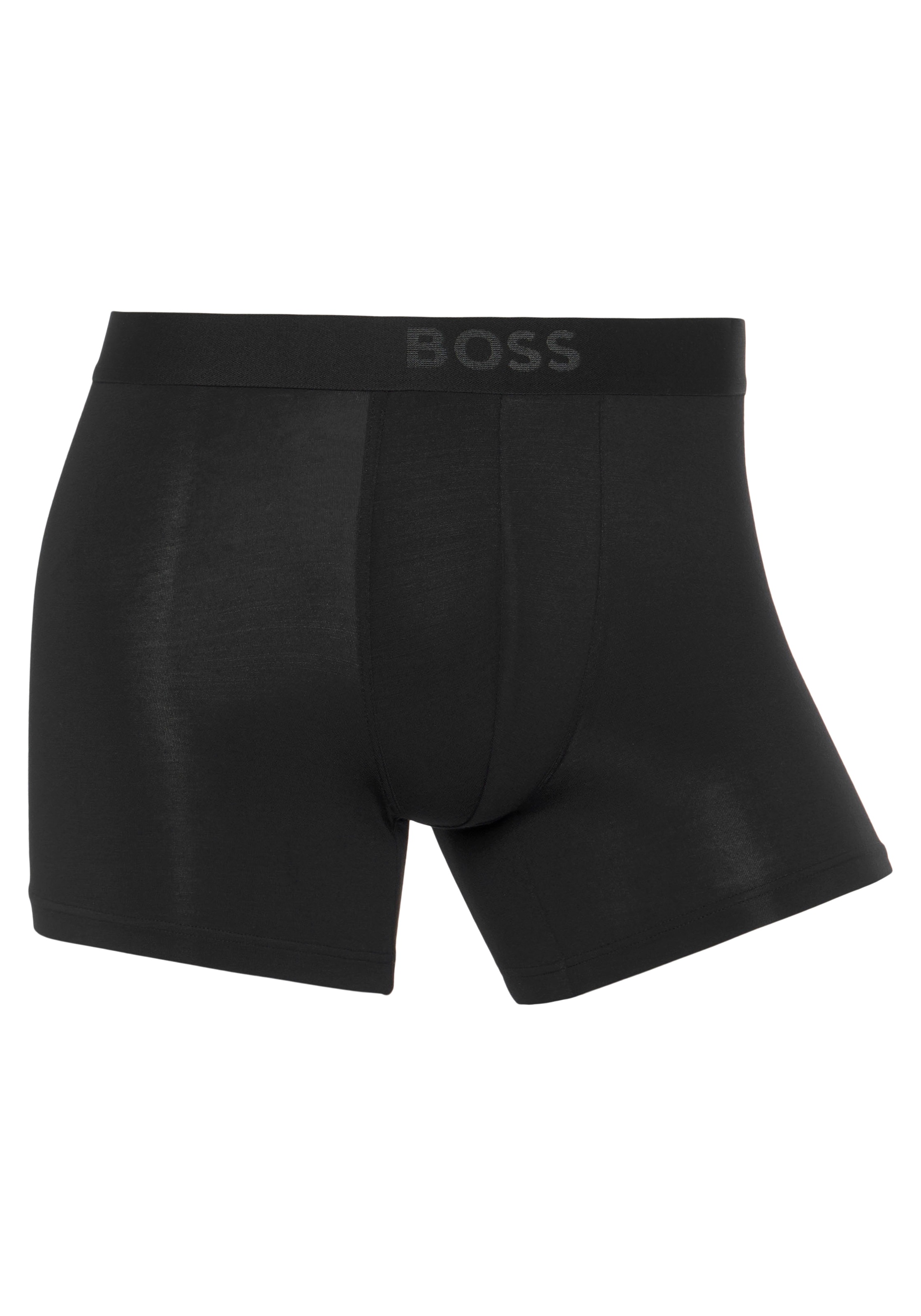 BOSS Boxer »BoxerBr 2P UltraSoft«, (Packung, 2 St., 2er Pack), mit tonalem BOSS Logo-Elastikbund