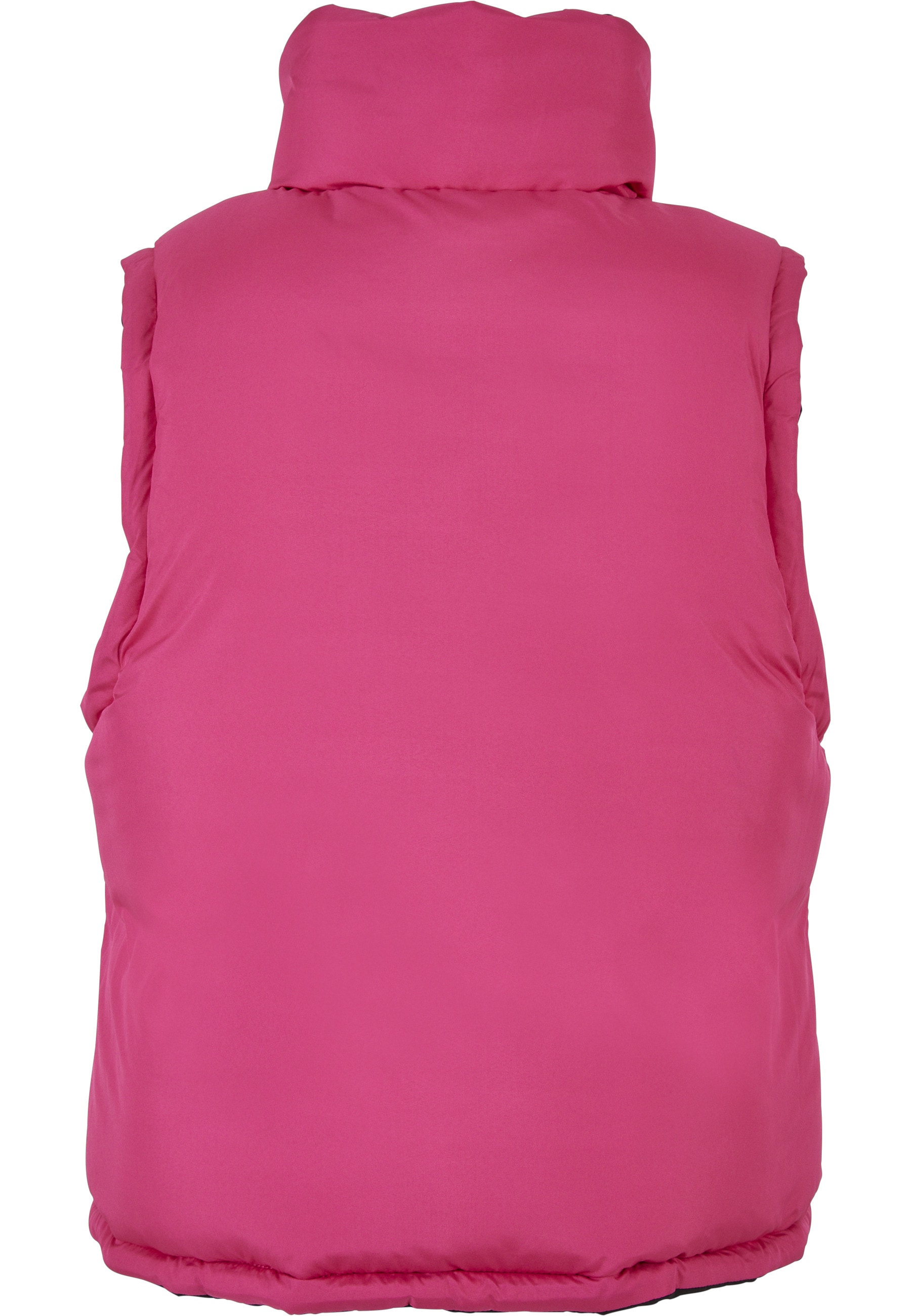 URBAN CLASSICS Steppweste »Urban Classics Damen Ladies Reversible Cropped Puffer Vest«