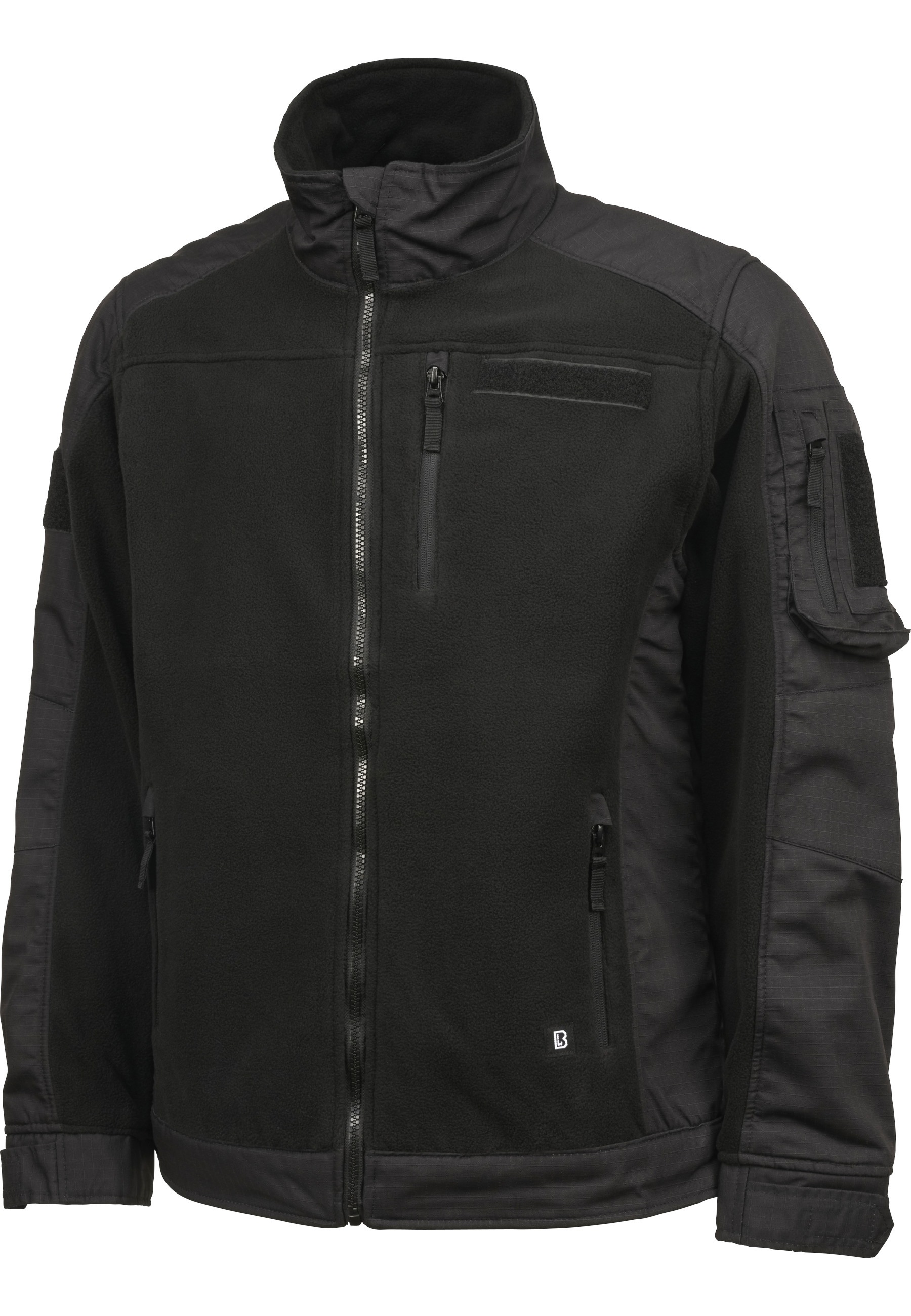 Brandit Fleecejacke "Brandit Herren Fleecejacket Ripstop" 1 Stk. tlg. ohne Kapuze