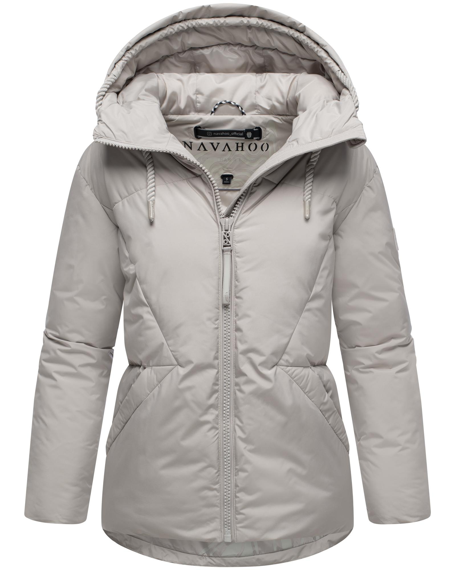 Navahoo Steppjacke »Pastellzauber 14«, mit Kapuze, Winterjacke mit Kapuze