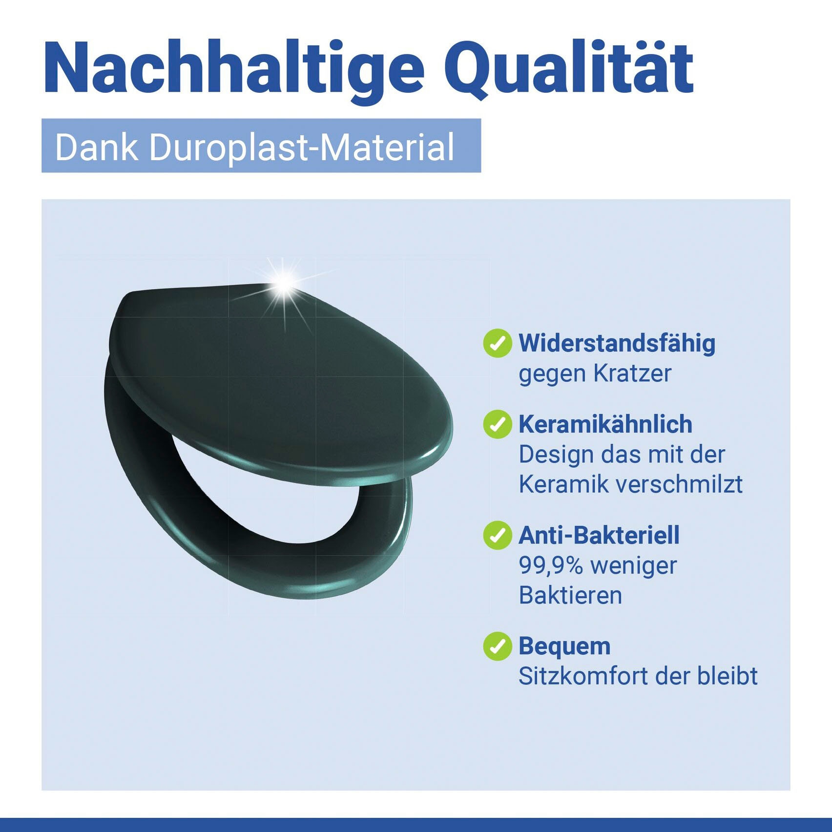 WENKO WC-Sitz »Ottana« Mit Absenkautomatik