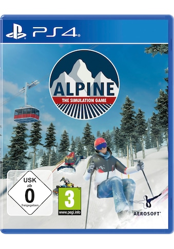 Spielesoftware »Alpine - The Simulation Game«, PlayStation 4