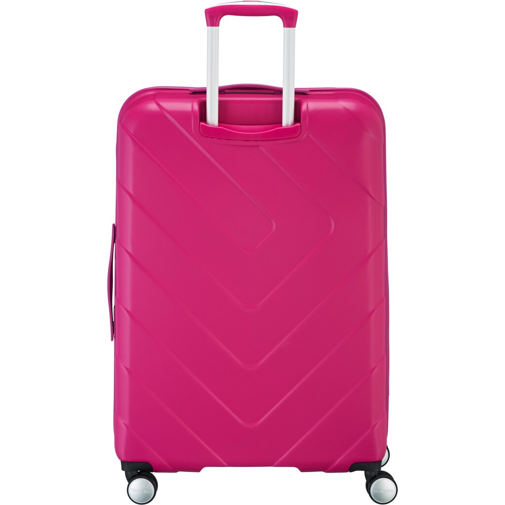 travelite Hartschalen-Trolley »Kalisto, 76 cm, pink«, 4 Rollen