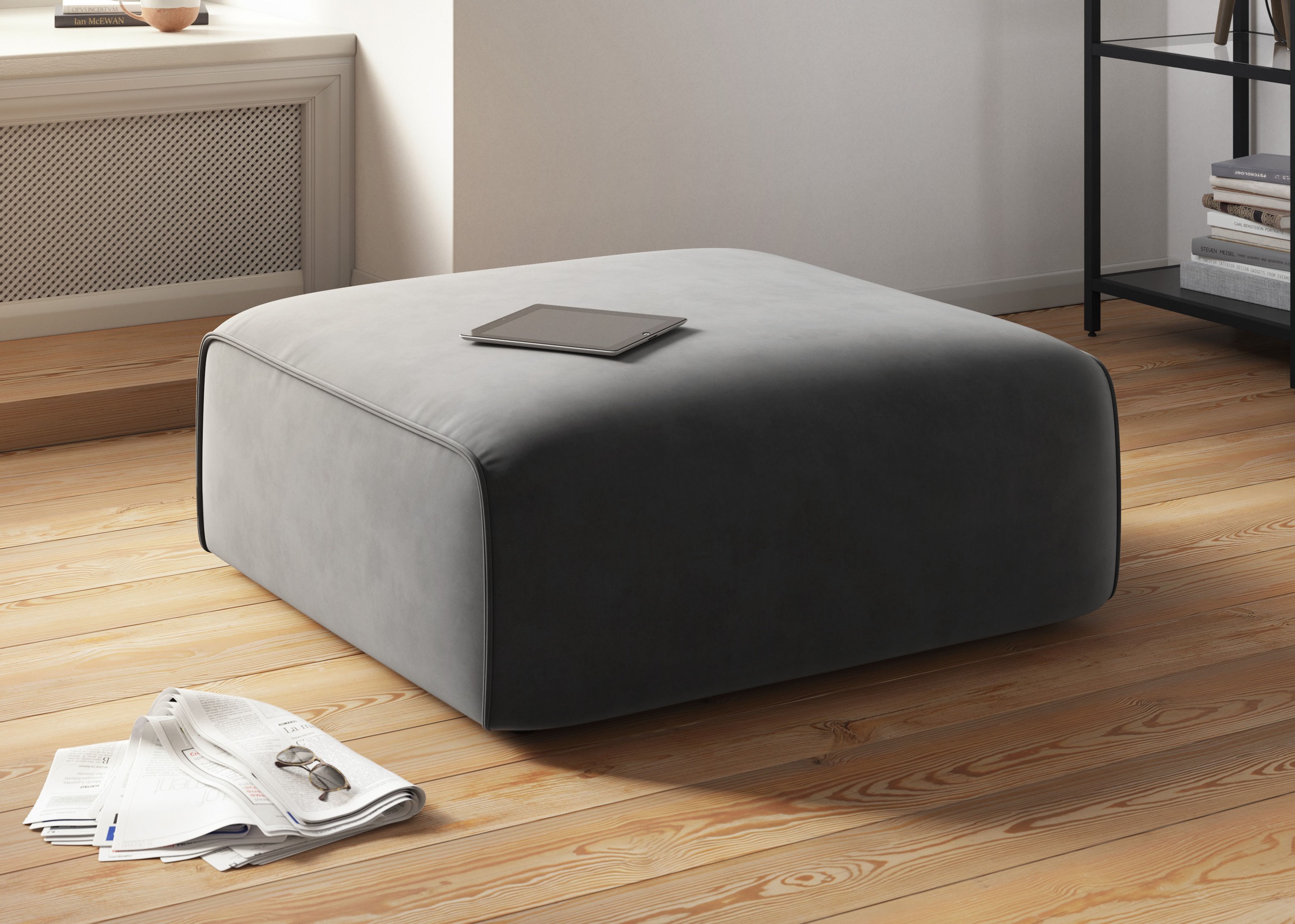 OTTO home "Merid Sitzhocker, Maße B/T/H: 97/97/43 cm" als Modul oder separa günstig online kaufen