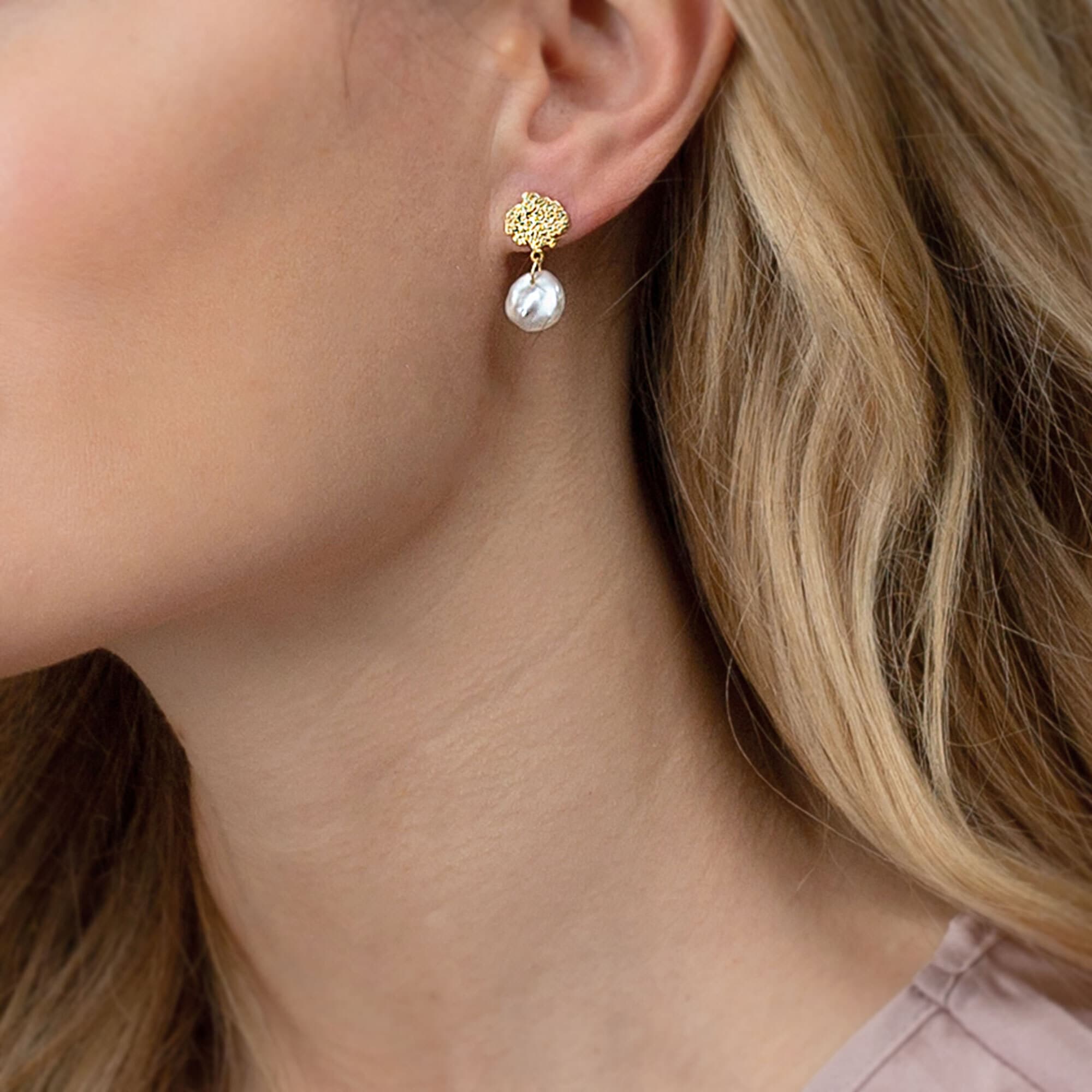 AILORIA Perlenohrringe »Ohrringe SHOICHI«