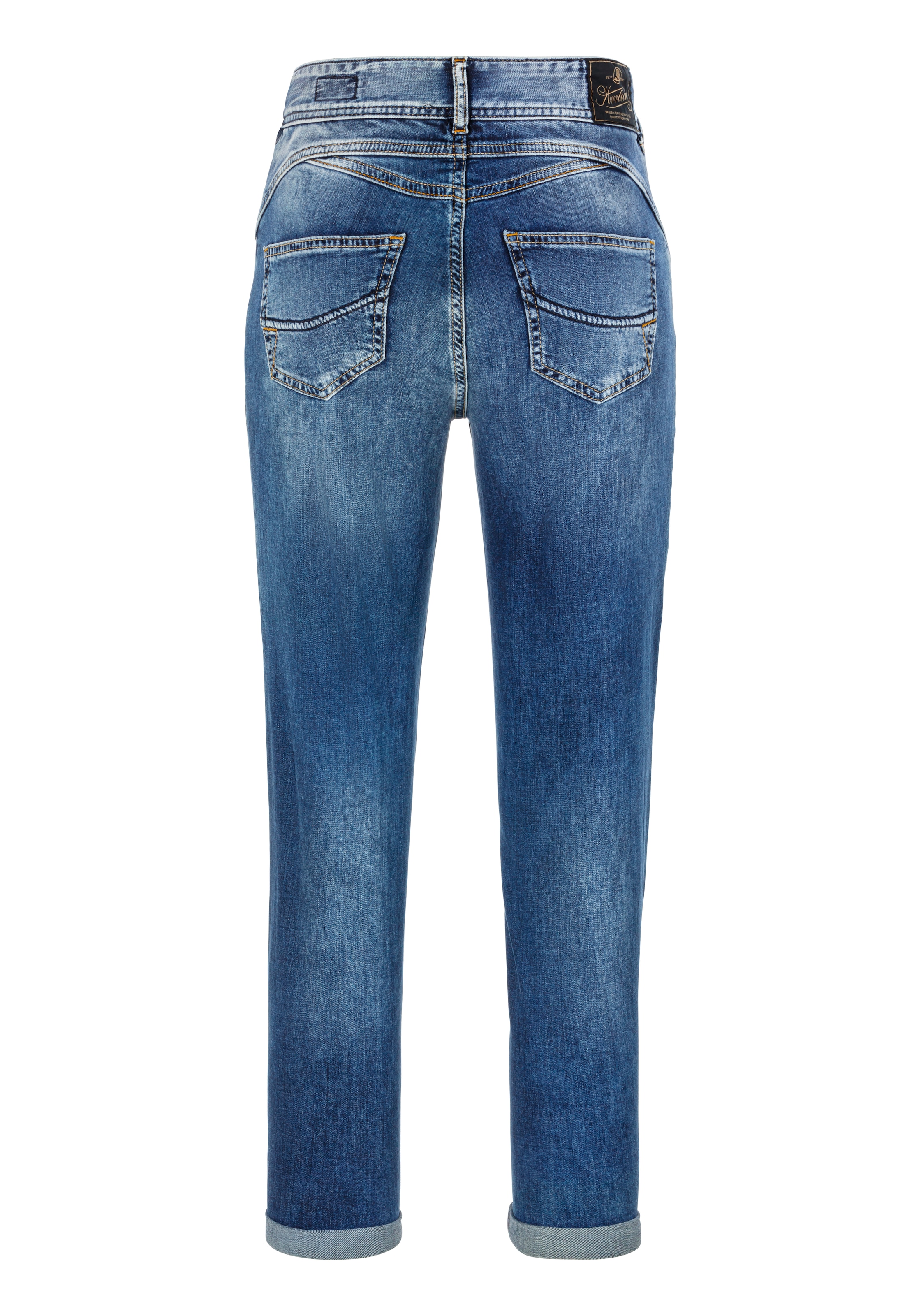 Herrlicher 5-Pocket-Jeans »Gila HI Tap Recycled Denim Light«, im Five-Pocket Style