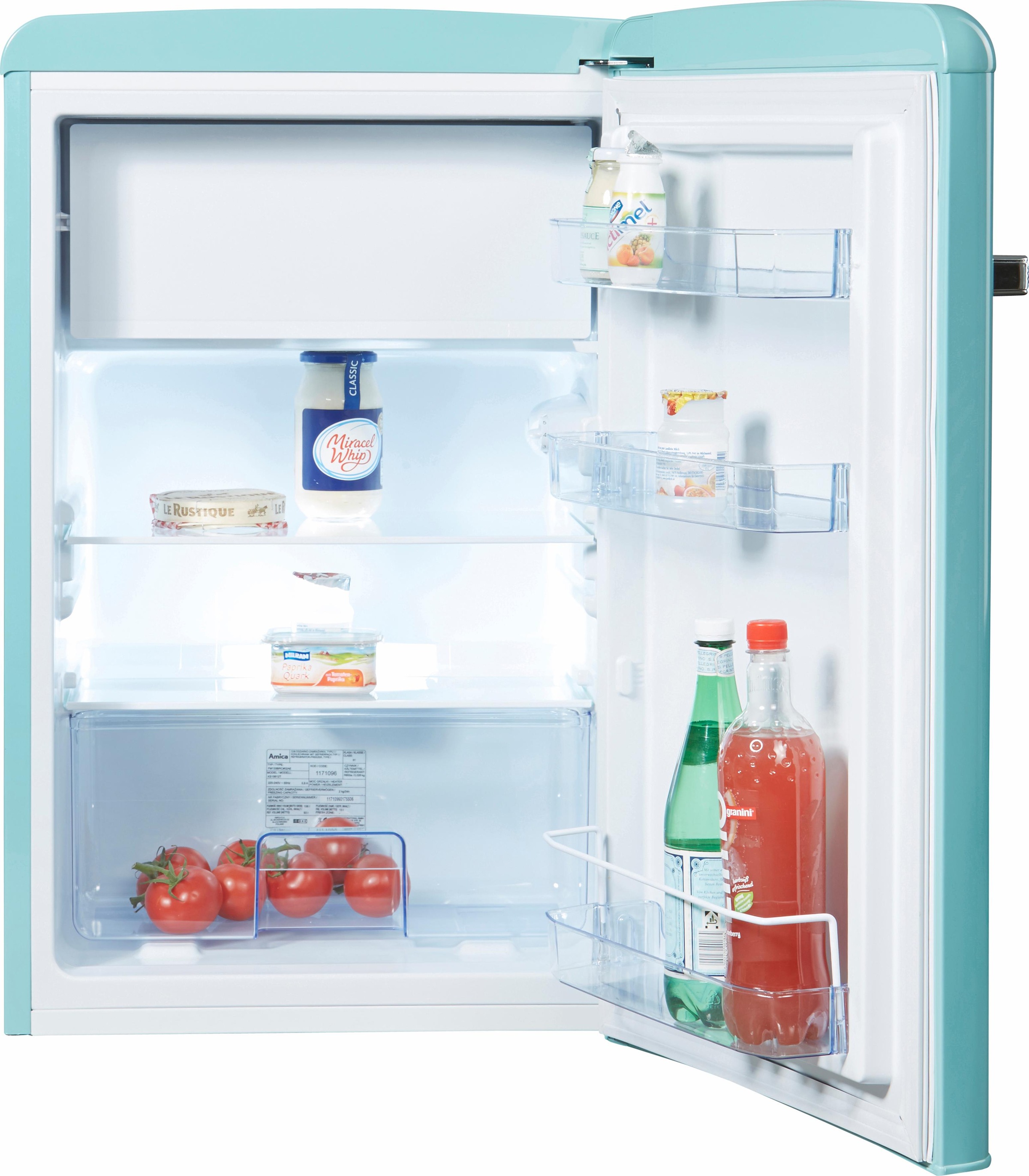 Amica Table Top Kühlschrank "KS 15612 T" 87,5 cm hoch 55 cm breit günstig online kaufen