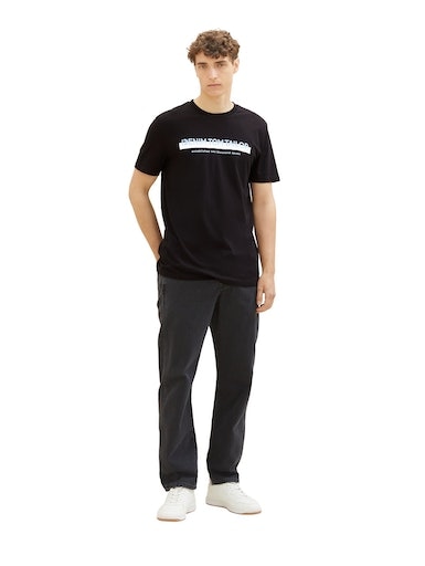 TOM TAILOR Denim T-Shirt, mit Logofrontprint