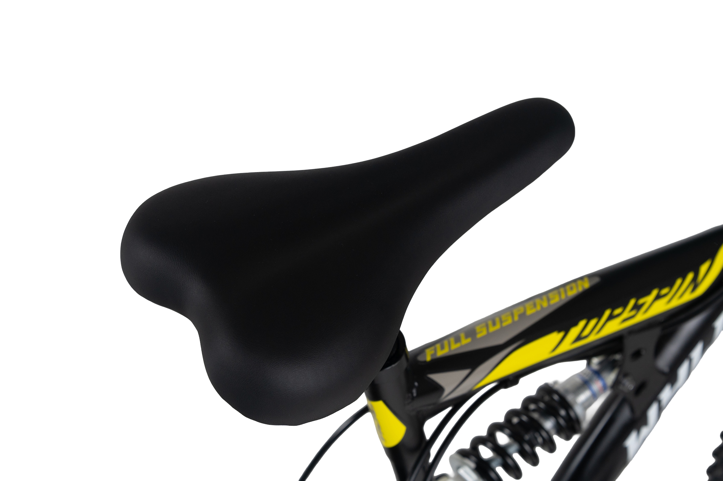 WYLD Mountainbike »WYLD Mountainbike Fully 26'' Topspin schwarz-gelb RH 51 cm« 21 Gang Shimano Tourney Schaltwerk Kettenschaltung