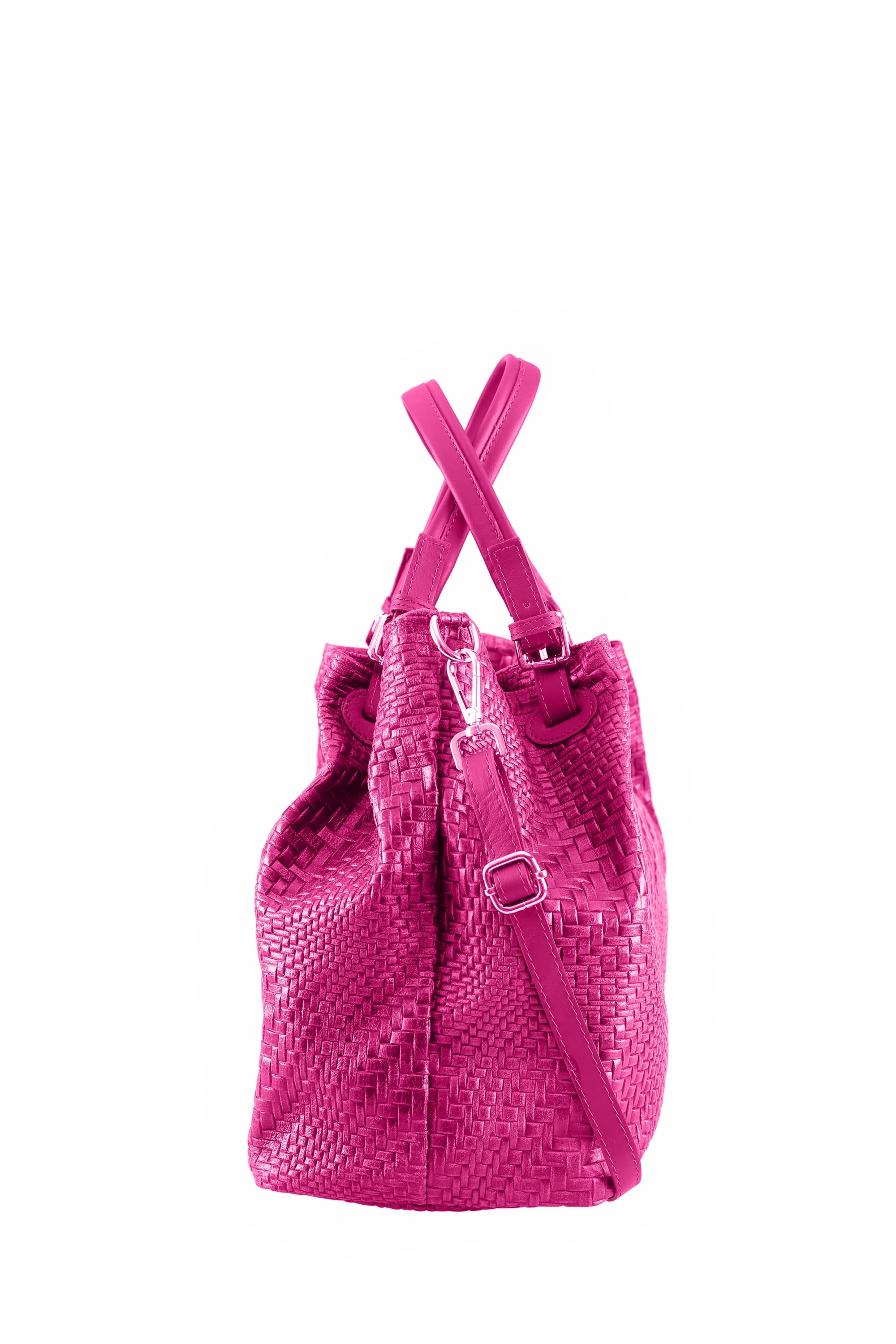 COLLEZIONE ALESSANDRO Schultertasche »Italy« in modischer Flechtoptik