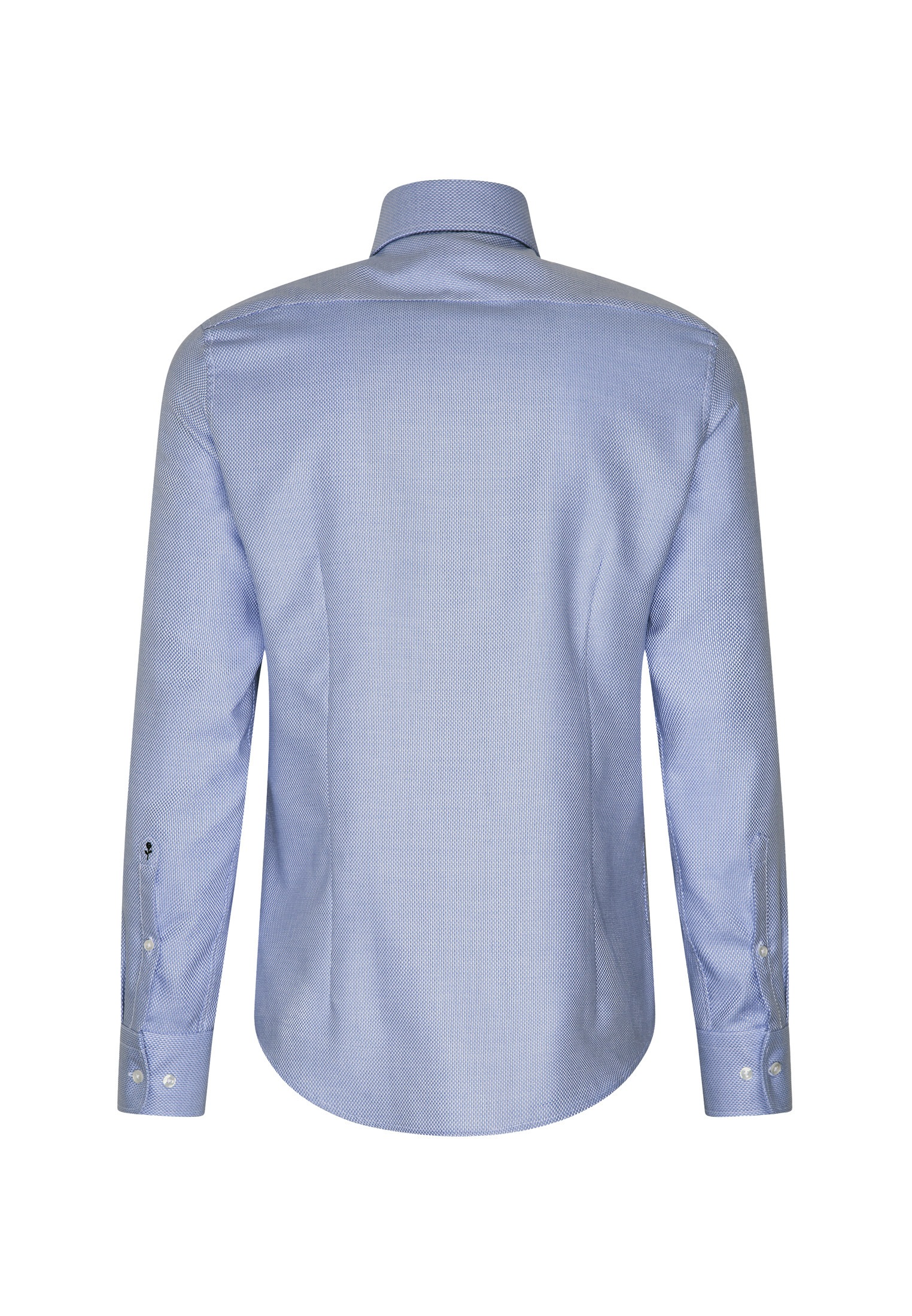 seidensticker Businesshemd »Schwarze Rose« Slim 1/1 Kentkragen Struktur