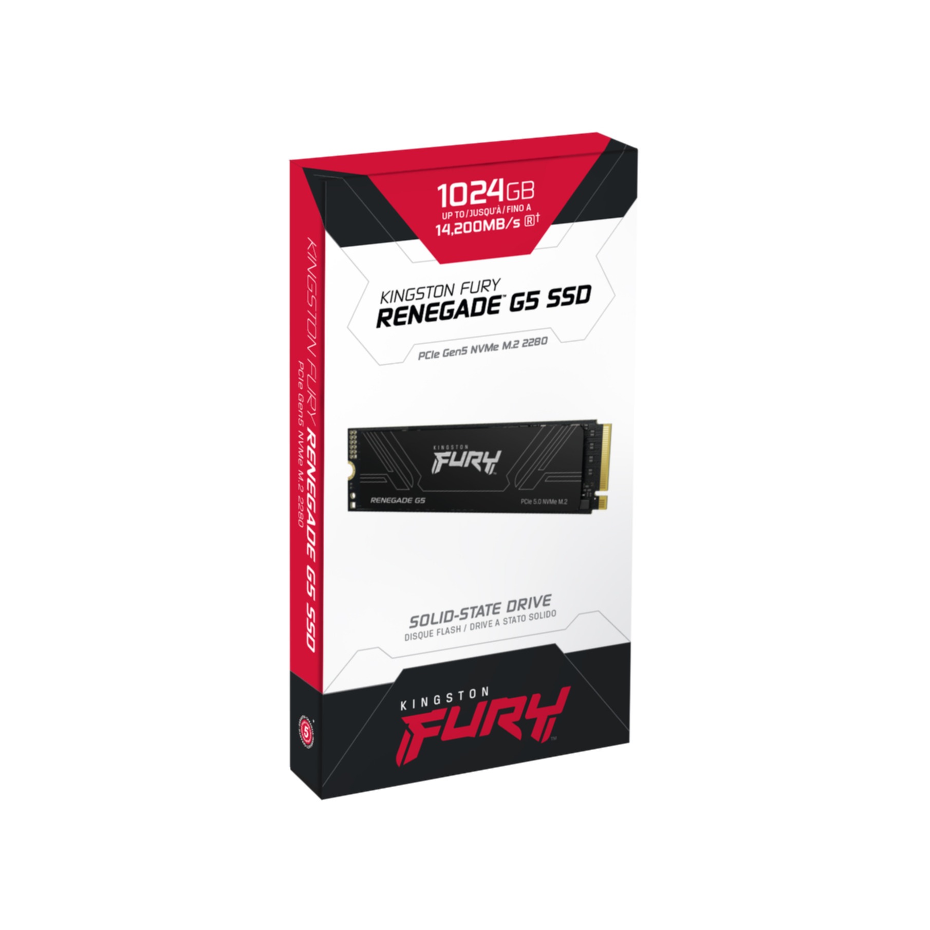 Kingston interne SSD »1T FURY RENEGADE G5 M.2 2280 NVMe SSD«