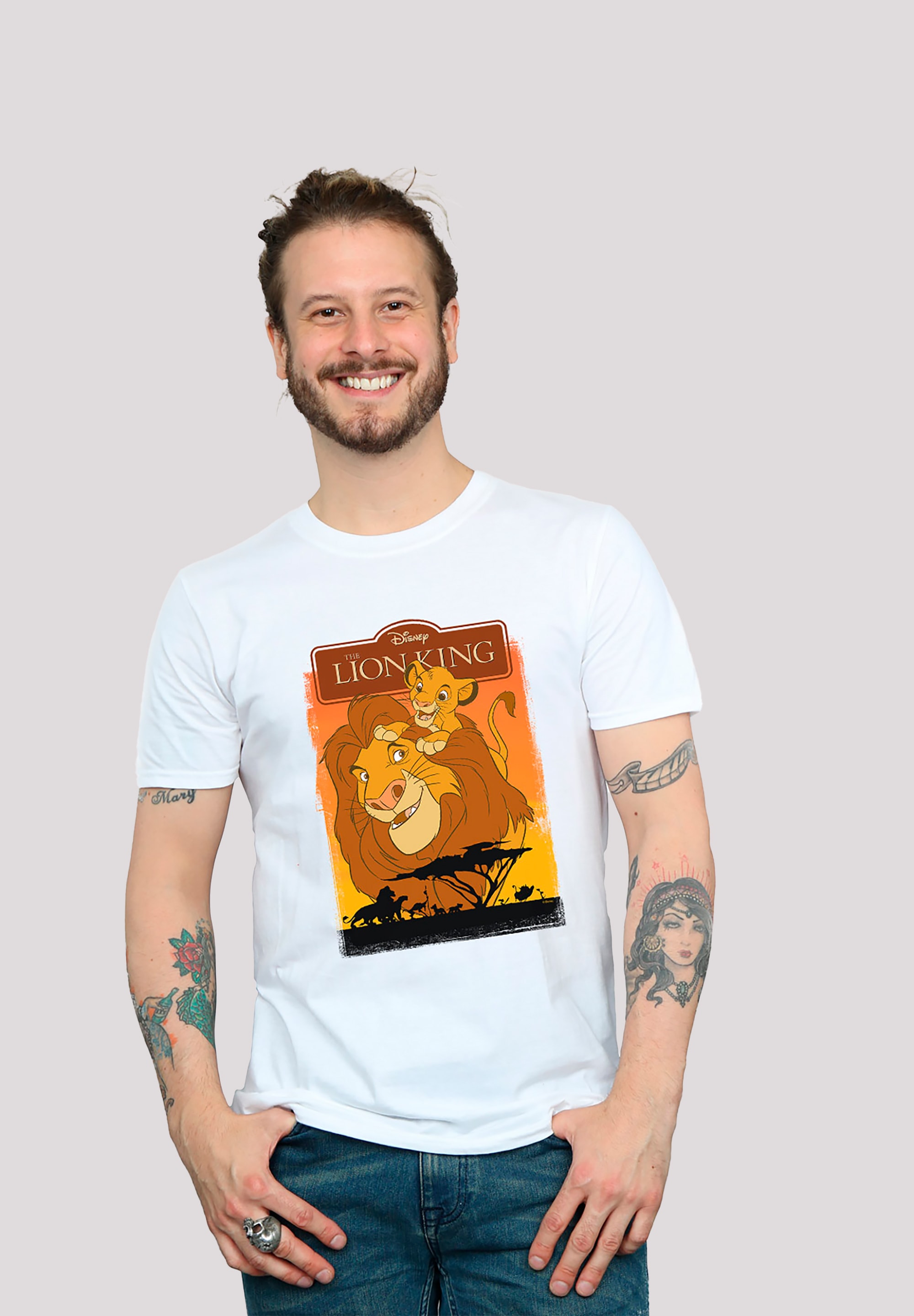 F4NT4STIC T-Shirt "Disney König der Löwen Simba und Mufasa", Print günstig online kaufen