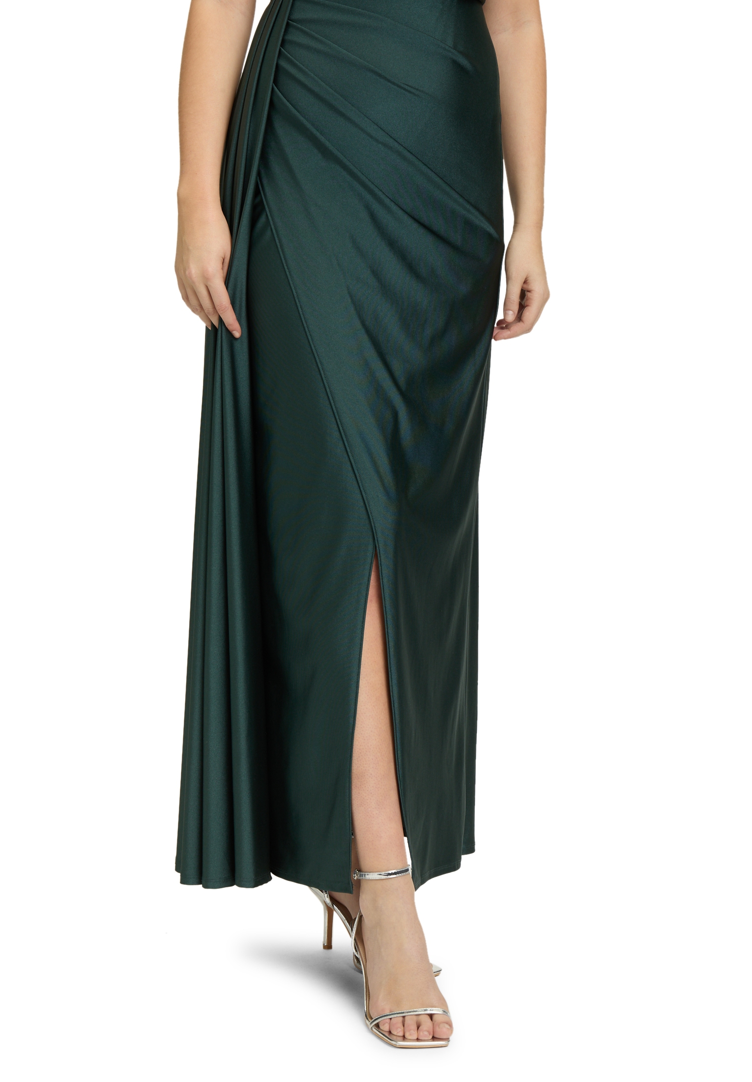 Vera Mont Abendkleid »Vera Mont Damen Abendkleid mit Schmucksteinen«, Raffung