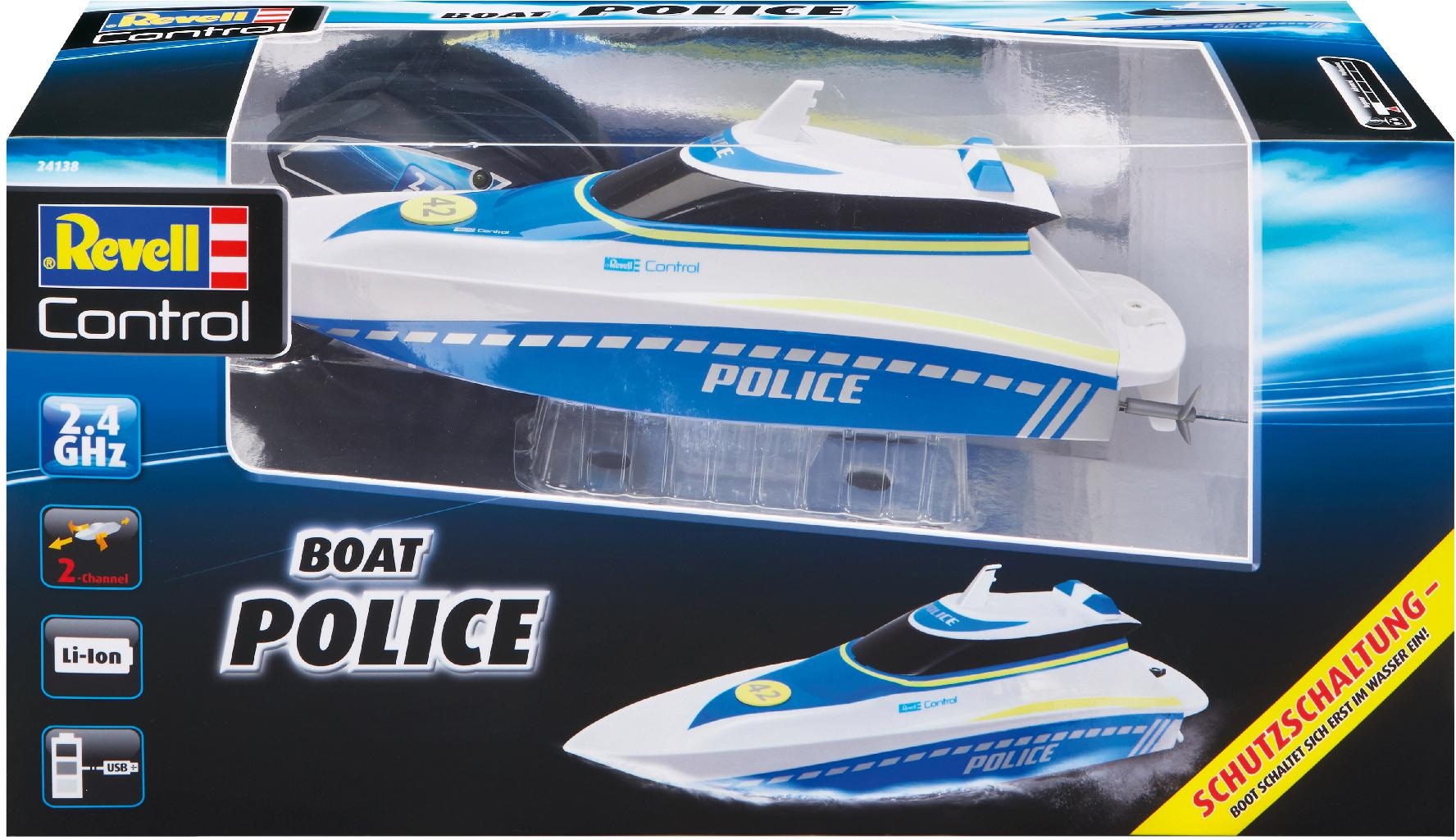 Revell® RC-Boot »Revell® control, Police, 2,4 GHz«