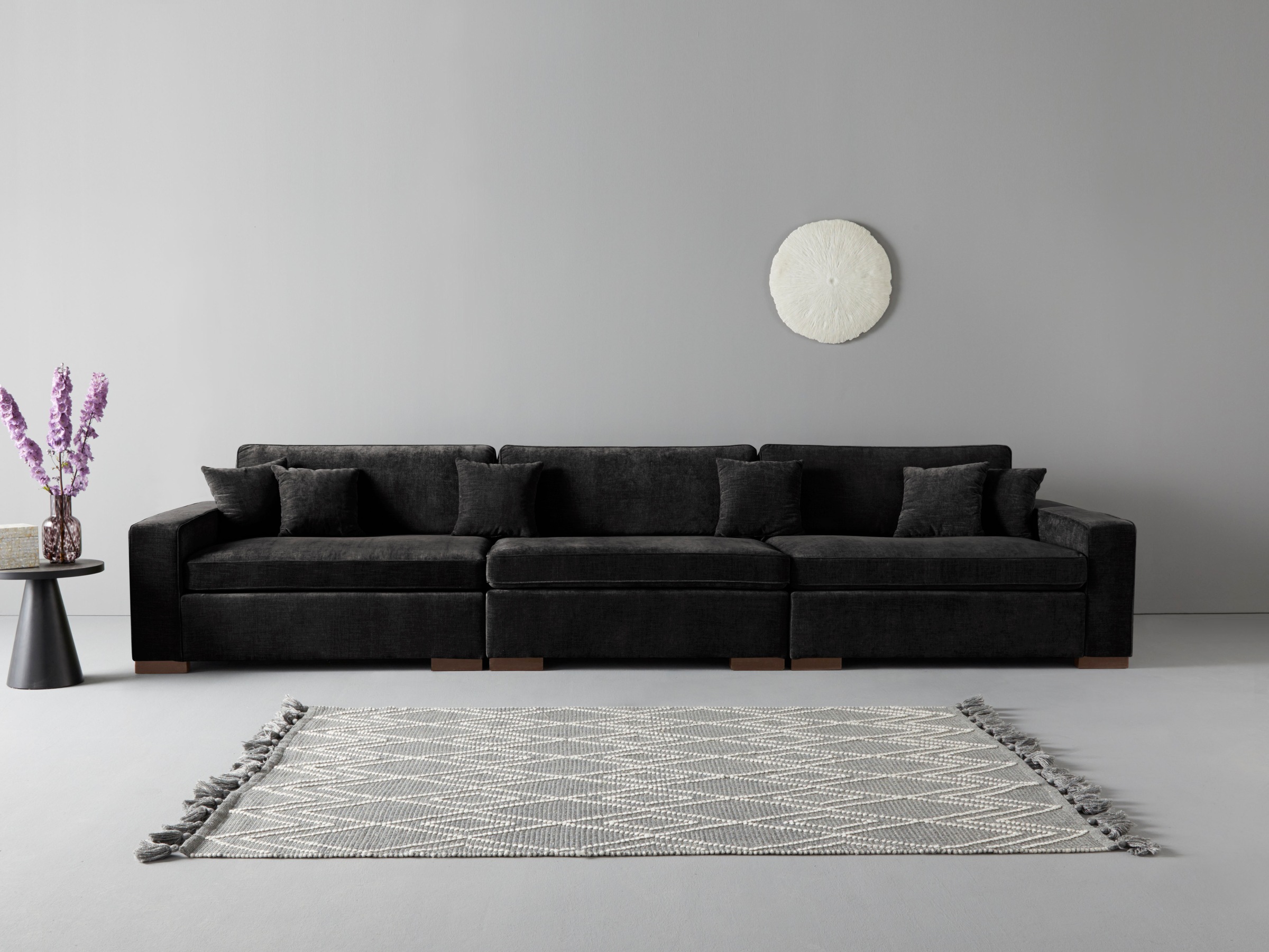 Home affaire 3-Sitzer "Skara XXL", Lounge-Sofa XXL mit Federkern-Polsterung günstig online kaufen