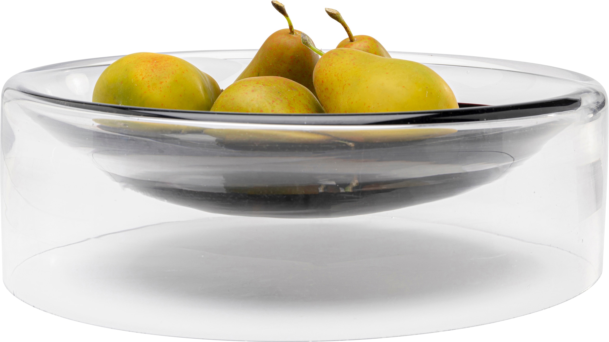 Kare Design Schale »Balance Ø30cm« aus Glas aus gefärbtem Glas