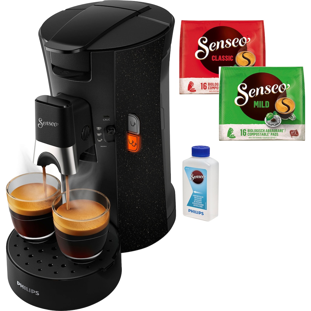 Philips Senseo Kaffeepadmaschine »Select ECO CSA240/20, aus 37% recyceltem Plastik«
