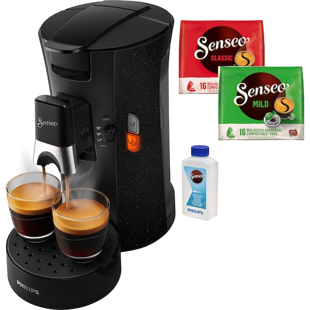Philips Senseo Kaffeepadmaschine »Select ECO CSA240/20«, inkl.  Gratis-Zugaben im Wert von € 14 - UVP, schwarz | BAUR