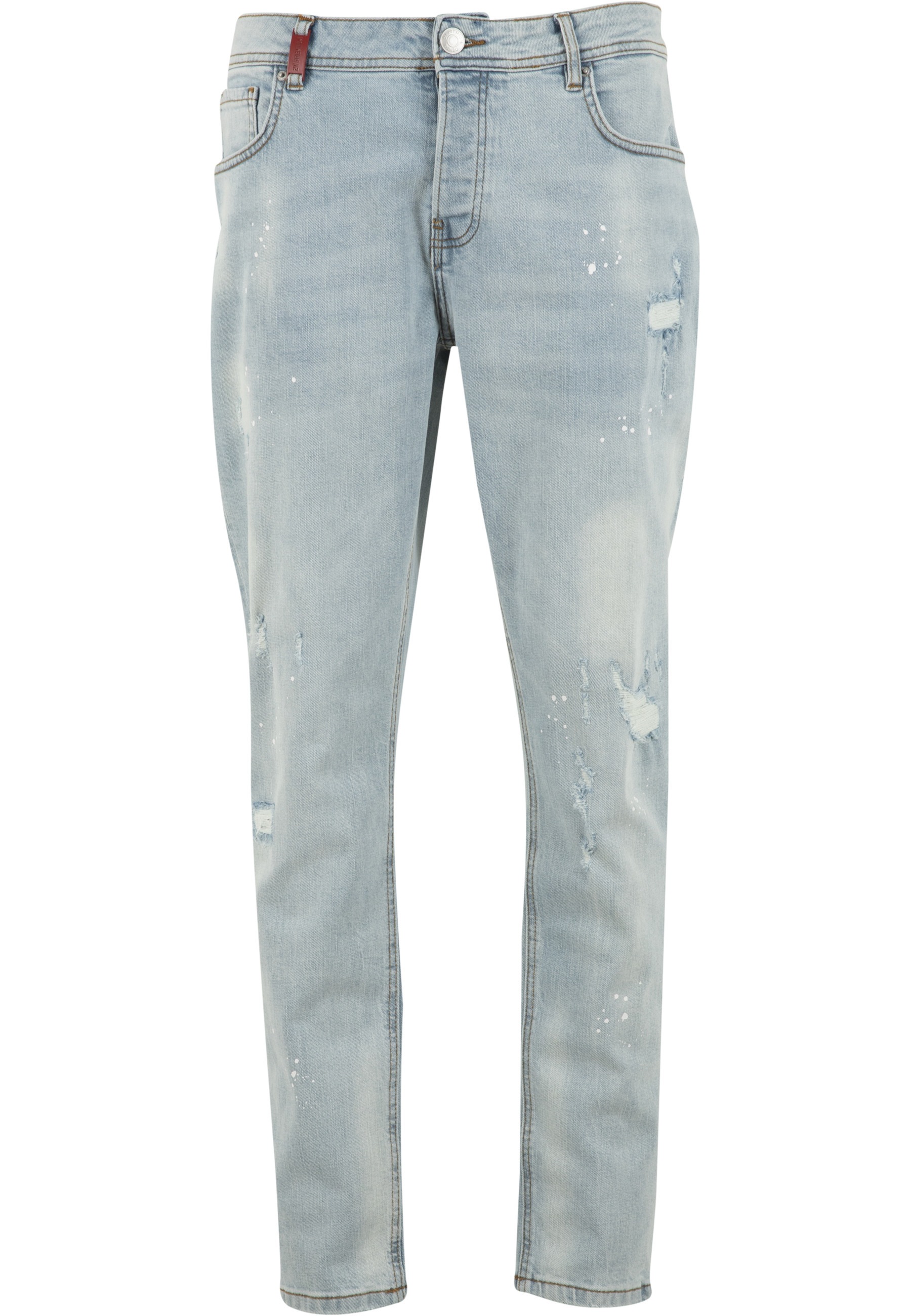 2Y Premium Bequeme Jeans "2Y Premium CARLOS DESTROYED SLIM FIT JEANS"