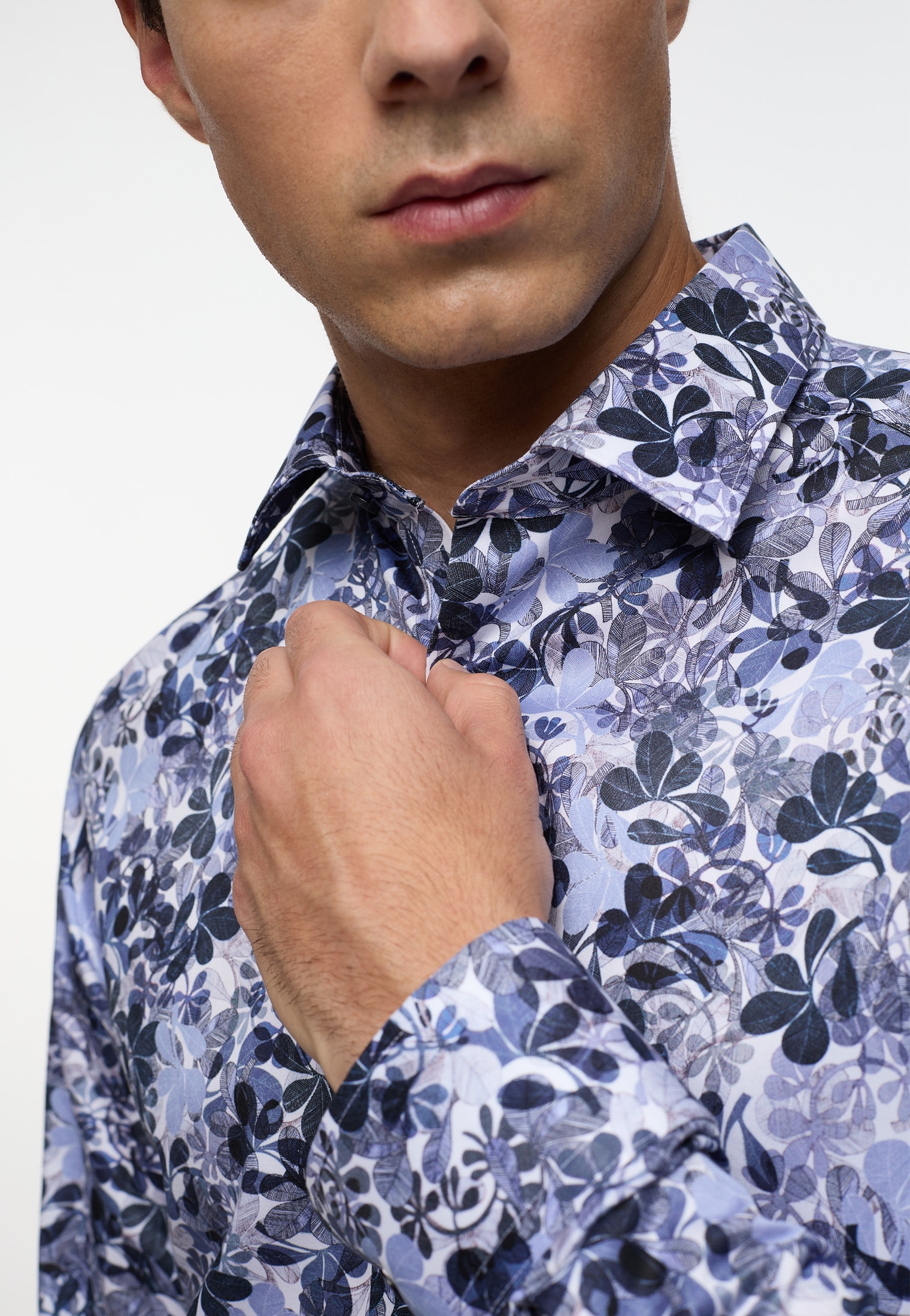 Eterna Langarmhemd »SLIM FIT«