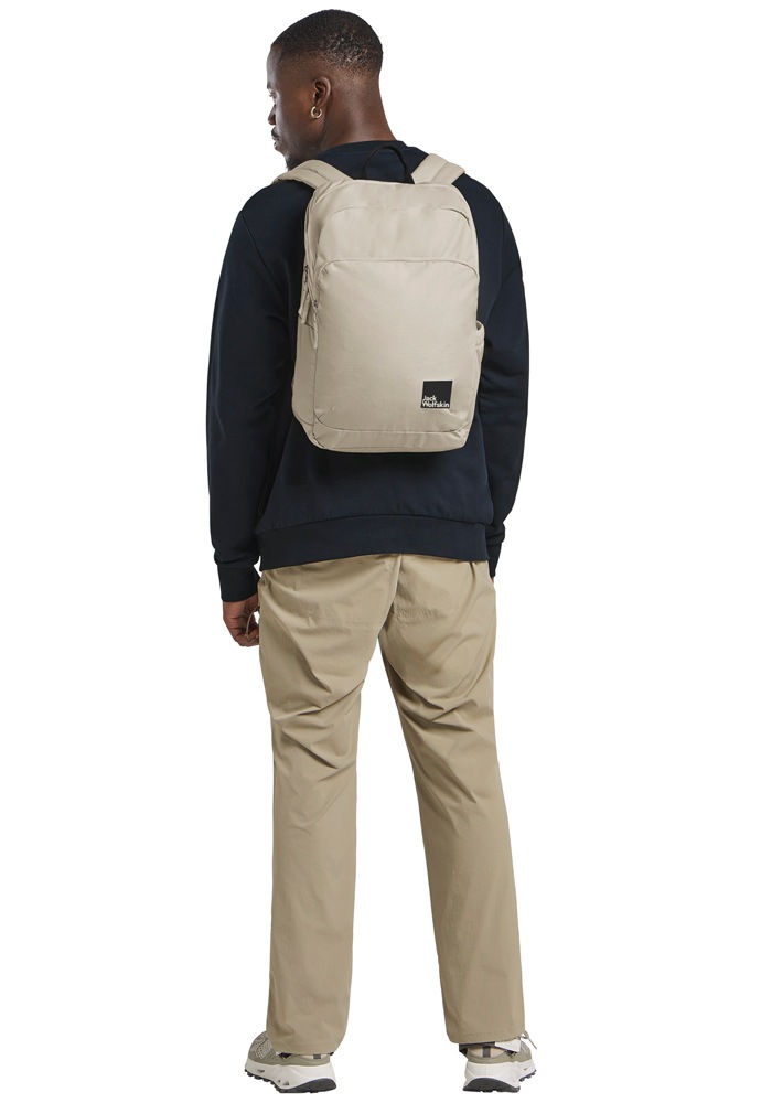 Daypack JACK WOLFSKIN "TERRAVIEW", grau (stone), Rucksäcke, onesize, Obermaterial: 100% Polyester. Innenfutter 100% Polyester 2