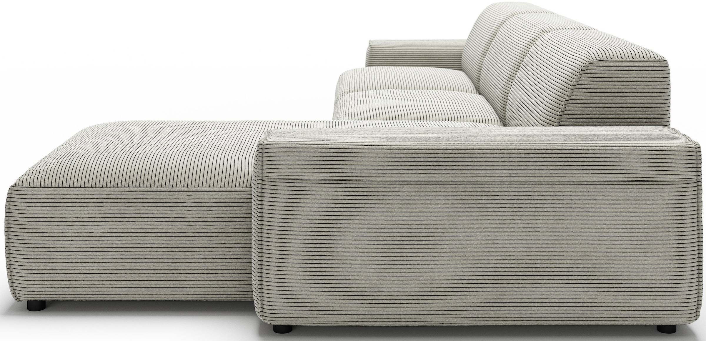 andas Ecksofa »Glimminge auch in Breitcord, Feincord, Bouclé + Easy care-Bezug«, L-Form, Breite 294, Zierkissen