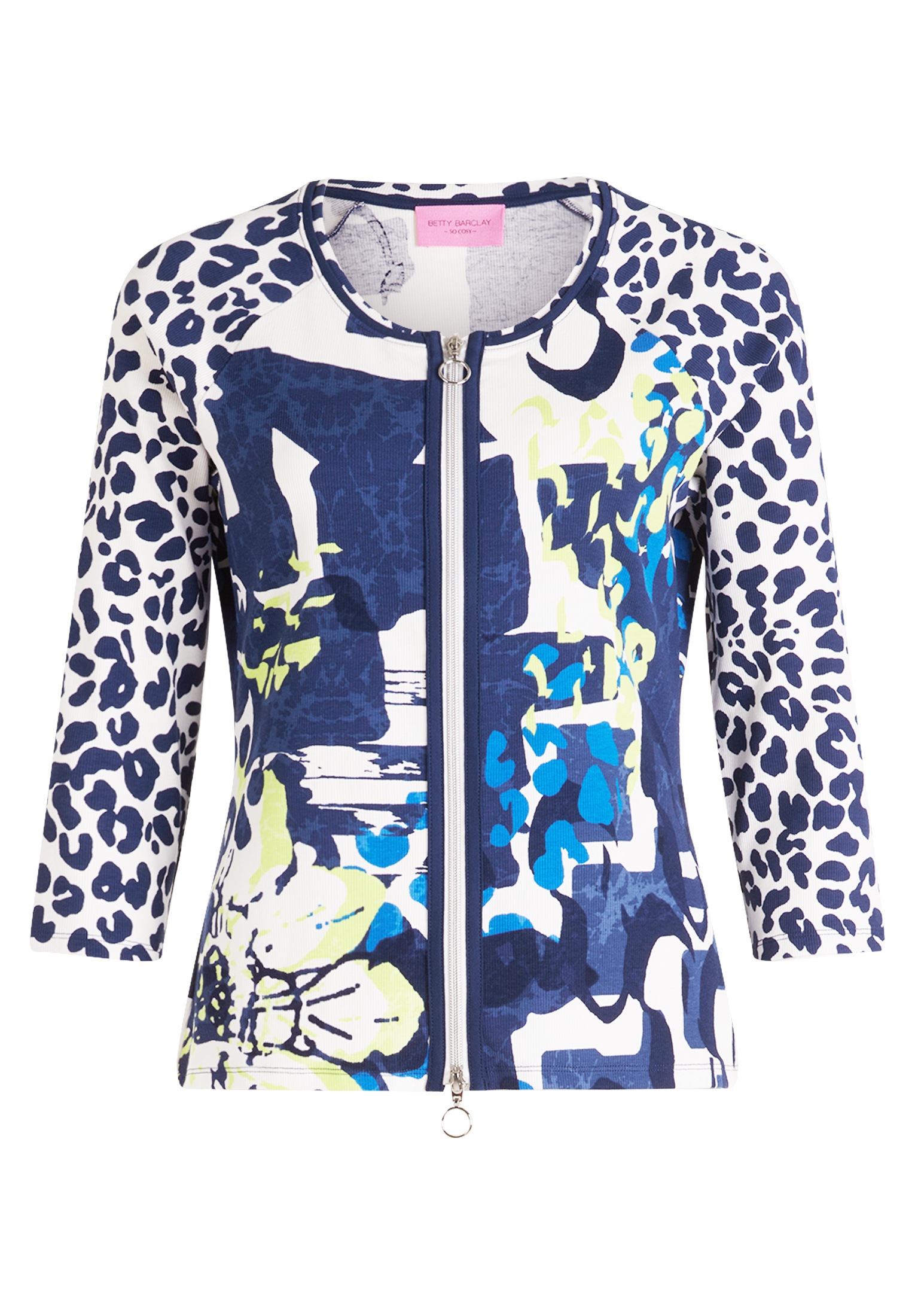 Betty Barclay Shirtjacke "Betty Barclay Damen Shirtjacke mit Rippenstruktur günstig online kaufen