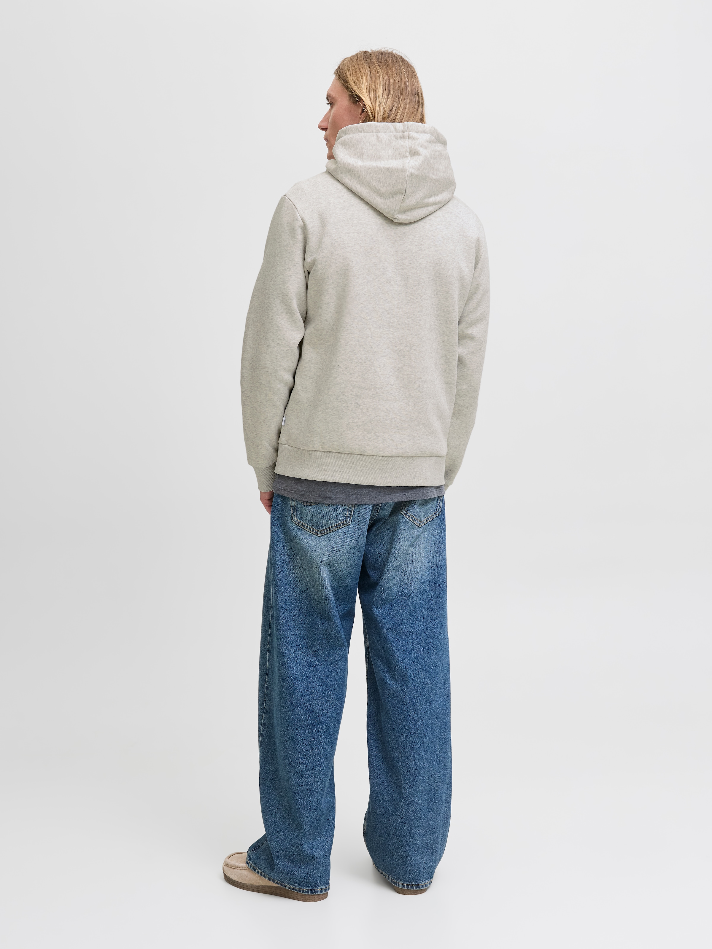 Jack & Jones Kapuzensweatshirt »JJELOGO SWEAT HOOD 2 COL 25/26 NOOS«, mit stylischem Print
