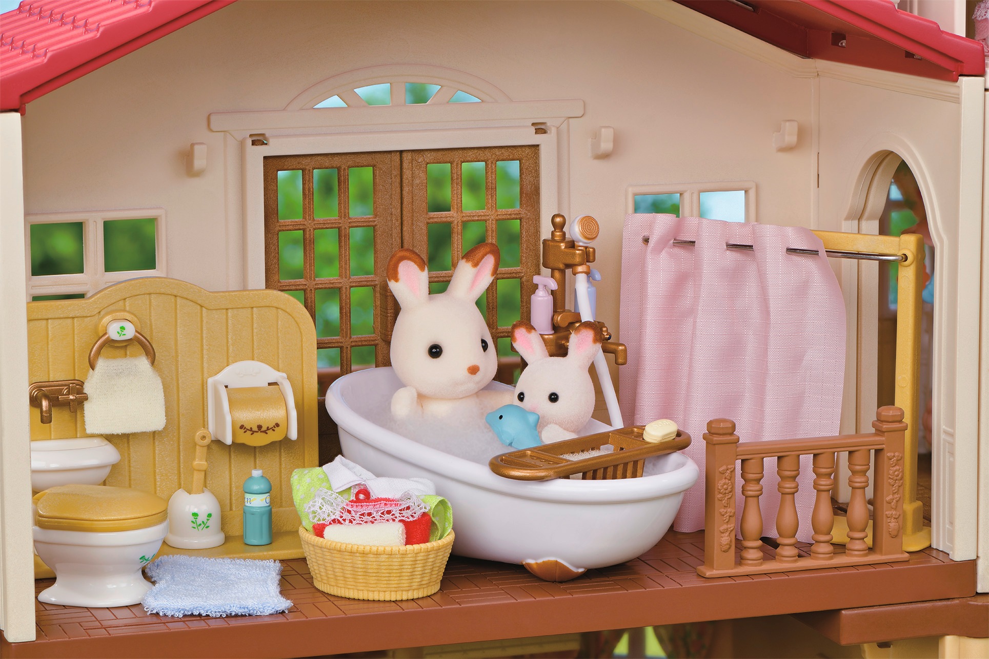 Sylvanian Families Spielwelt »Stadthaus mit Dachzimmer (5716)«