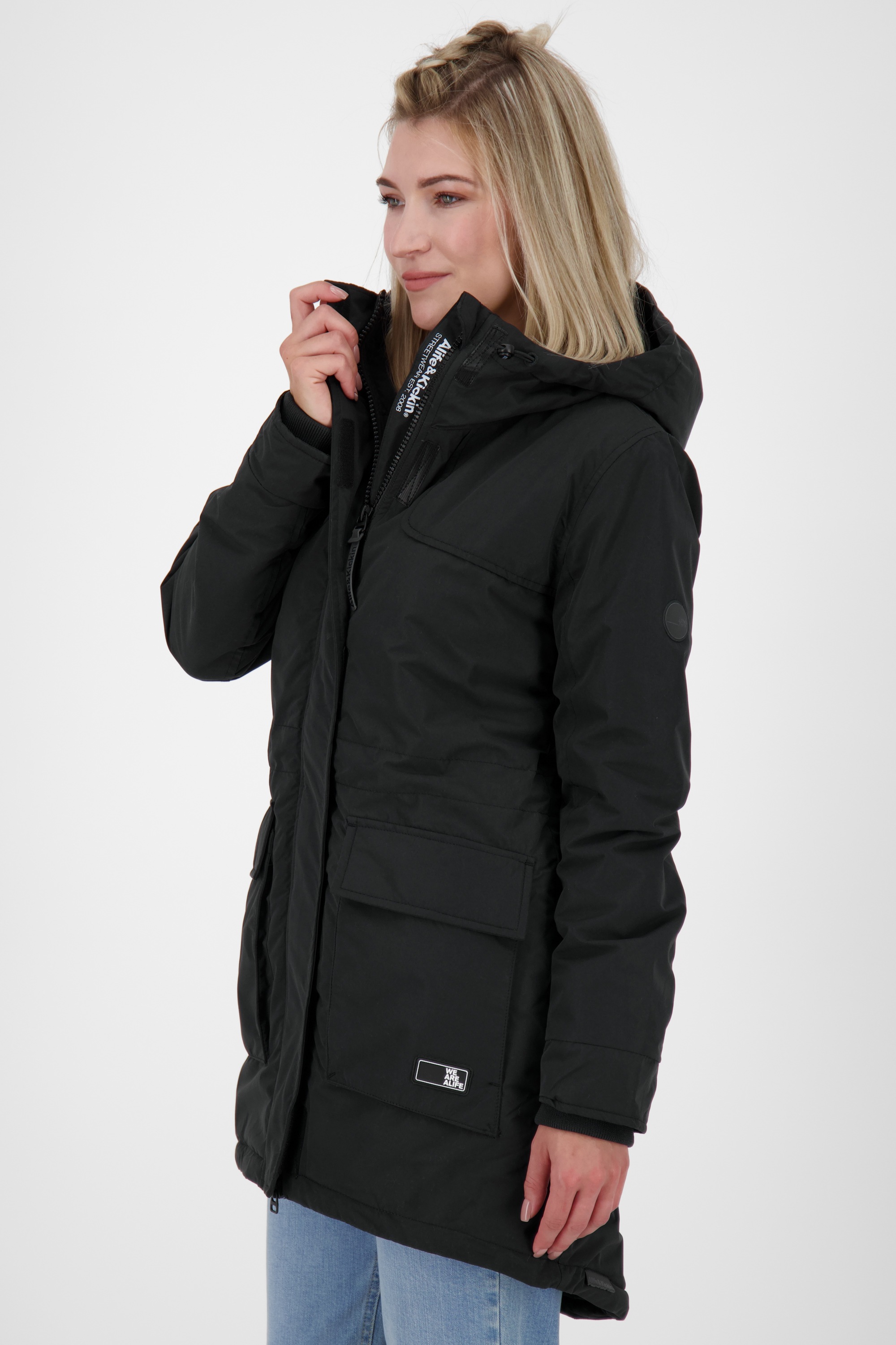 Alife & Kickin Winterjacke »CharlizeAK A Coat Damen Winterjacke, gefütterte Jacke«