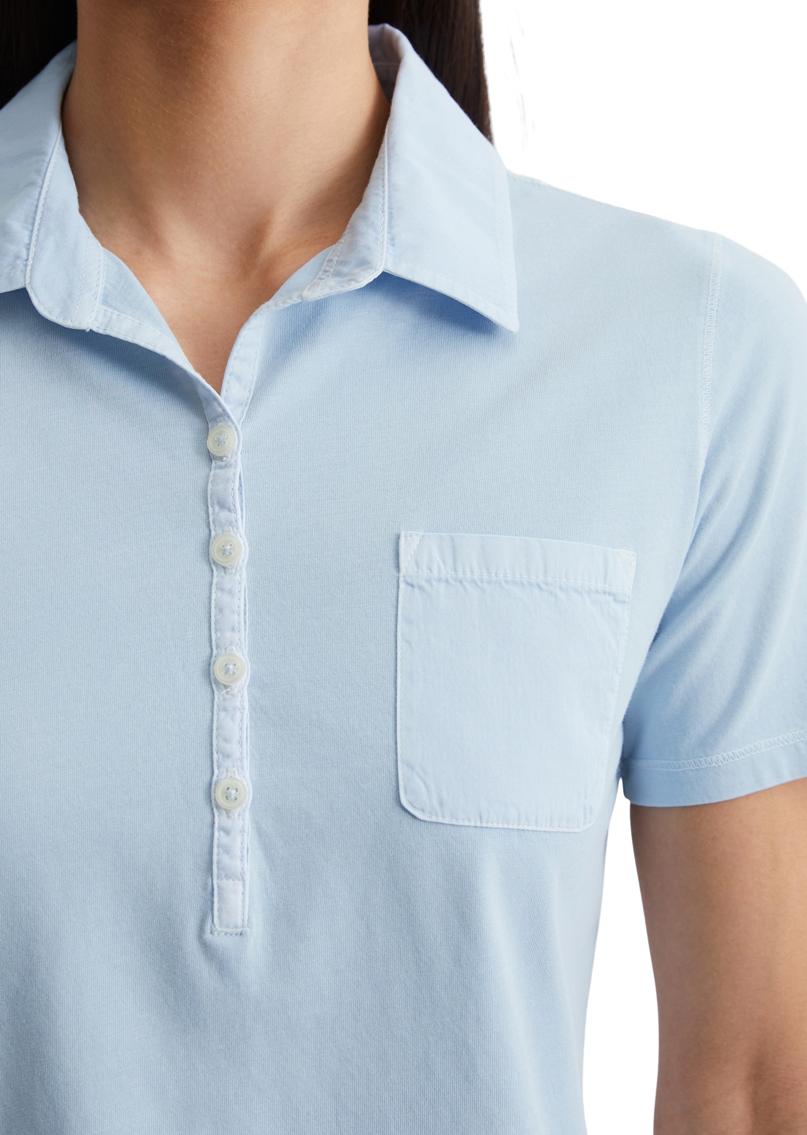 Thumbnail - Marc OPolo Poloshirt, in überwaschener Optik