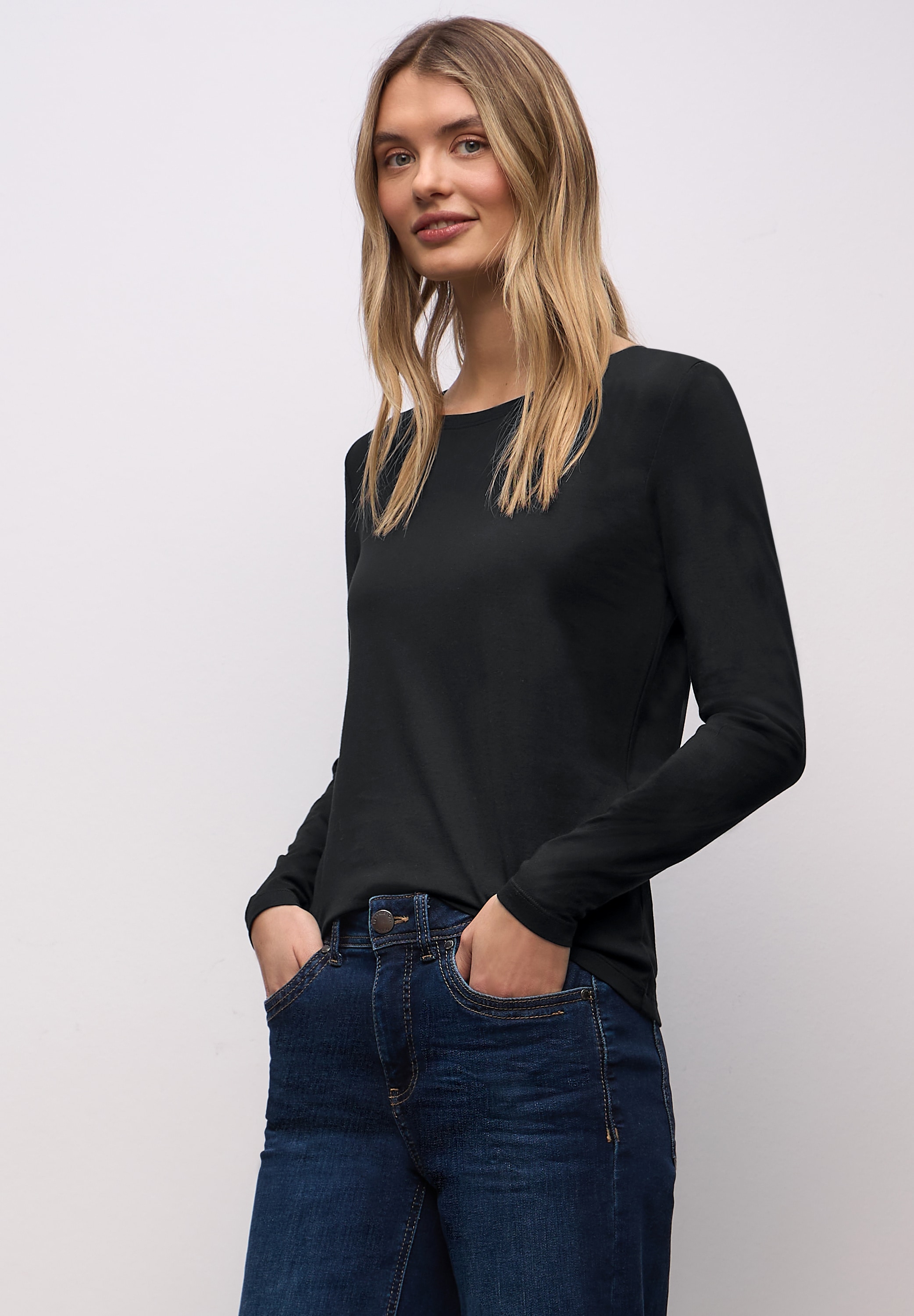 STREET ONE Langarmshirt günstig online kaufen