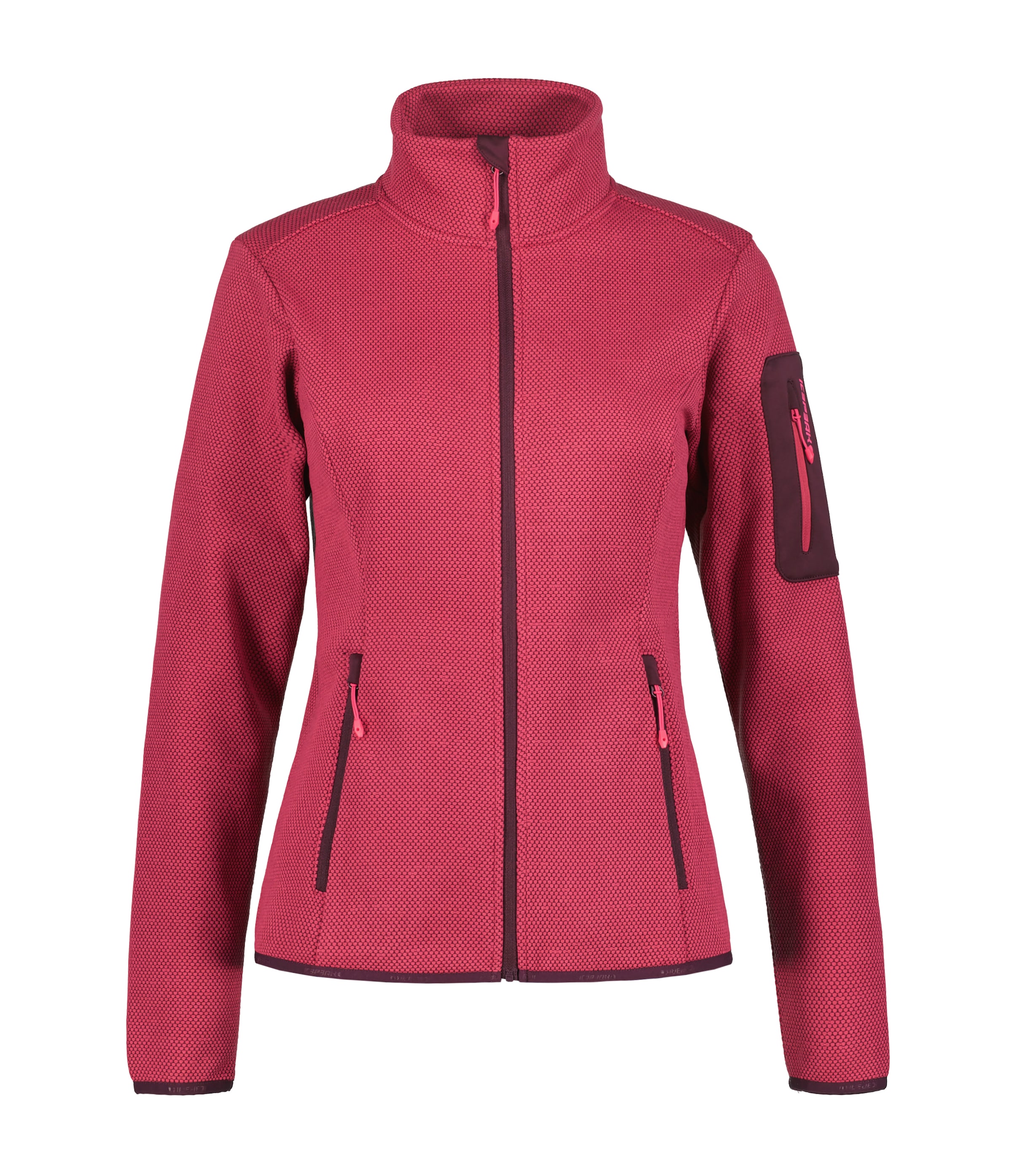 Icepeak Fleecejacke »D STRICKFLEECEJACKE BOWERSVILLE«, (1 St.), mit Markenlabel