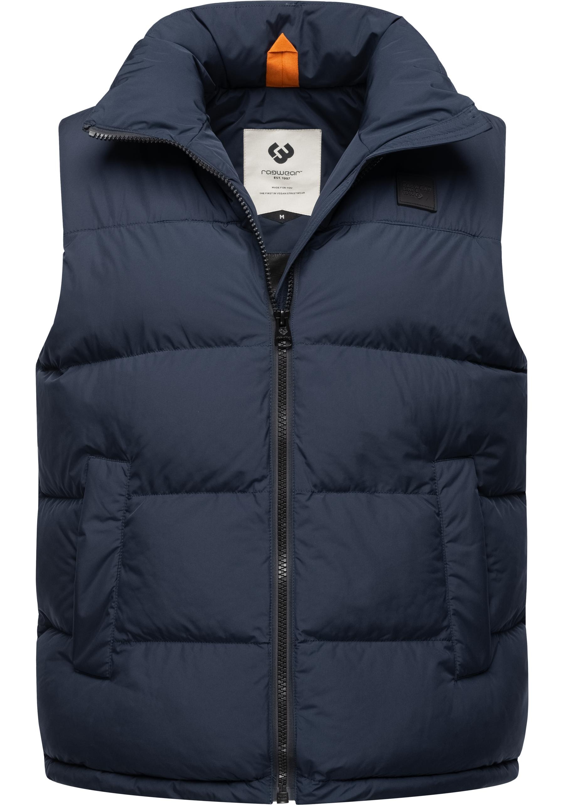 Ragwear Steppweste »Savan«, Wasserdichte gesteppte Herren Outdoorweste