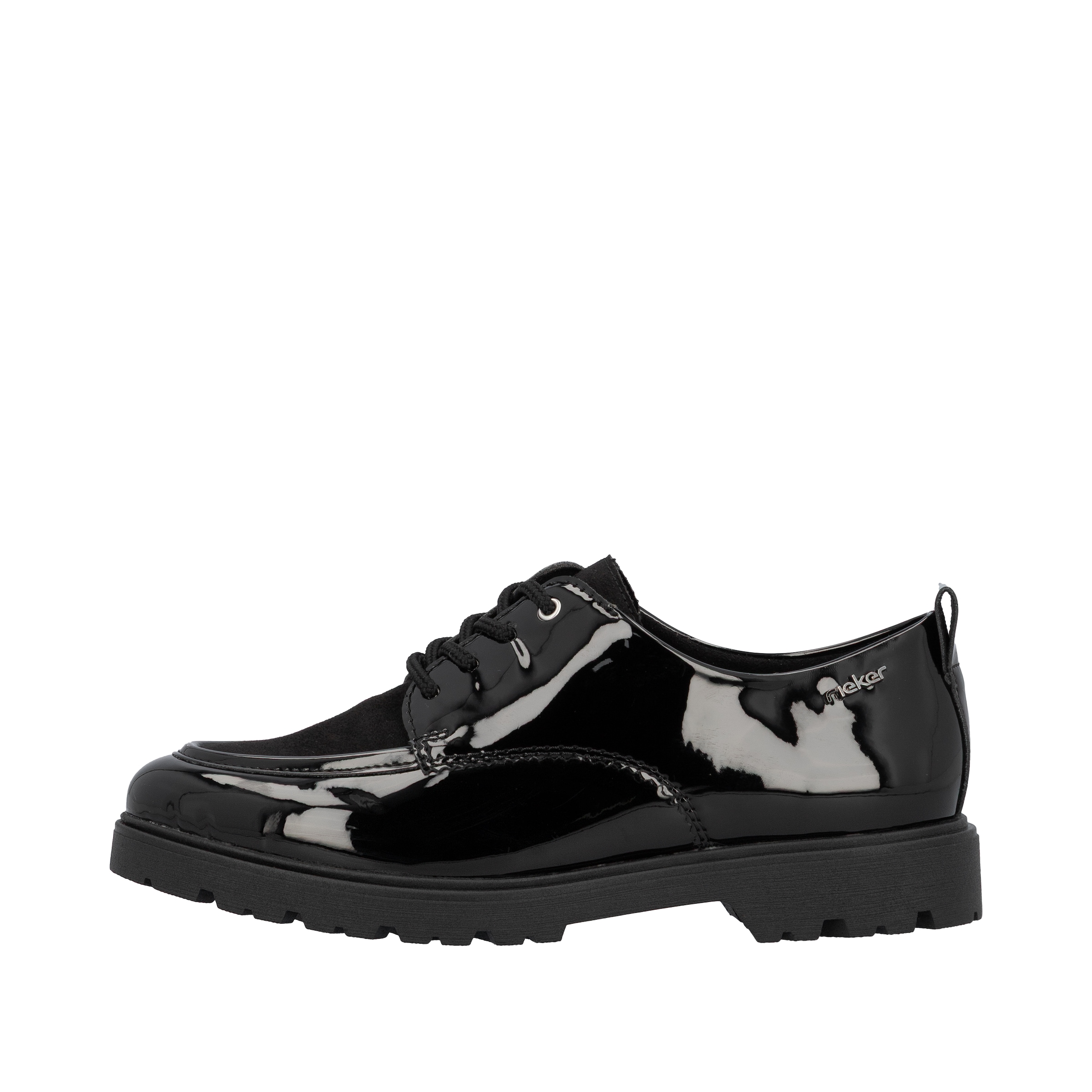 Rieker Schnürschuh, Loafer, Halbschuh, Business-Schuh mit weicher Innensohle