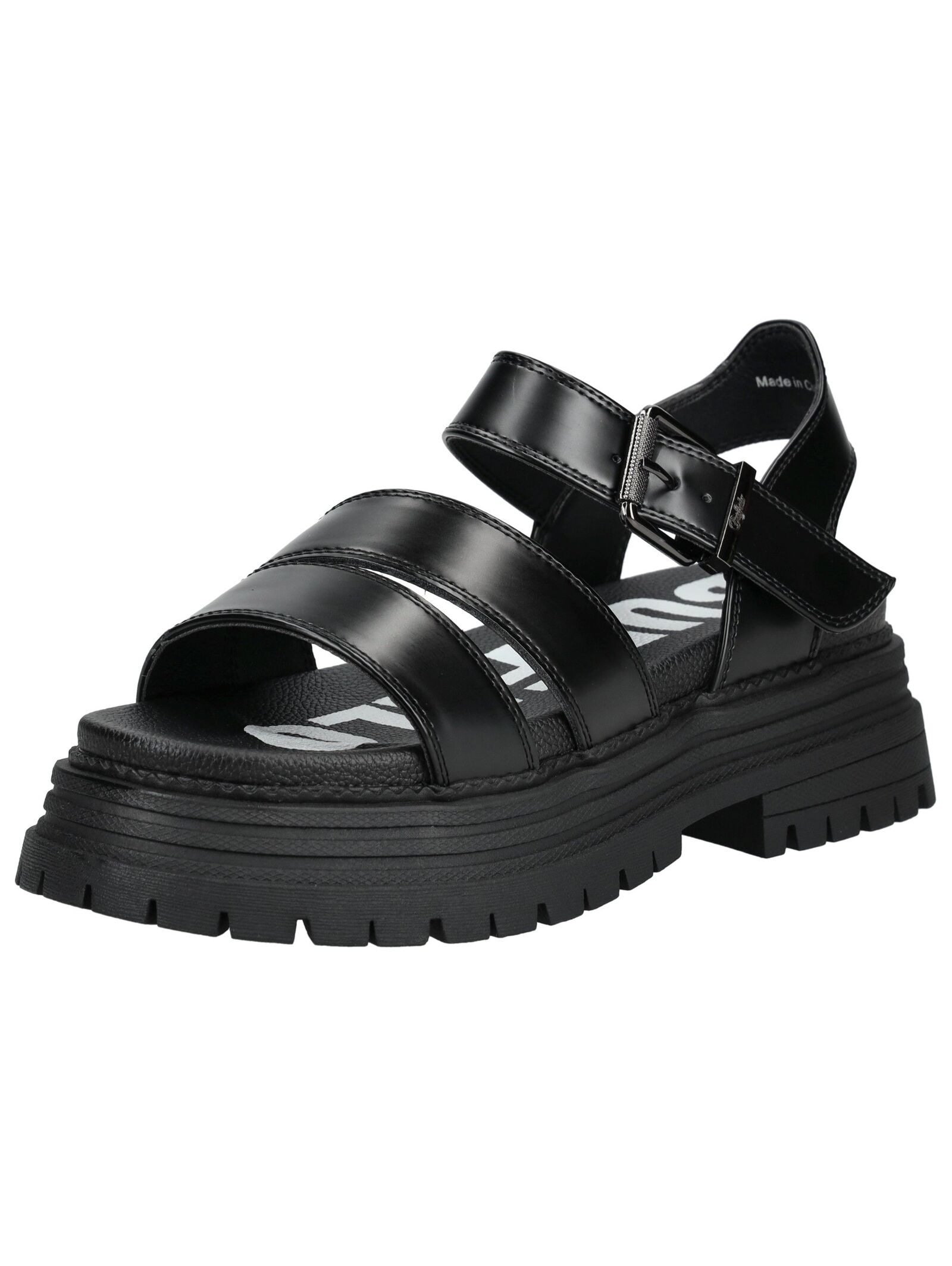 Buffalo Riemchensandale "Buffalo Sandalen Lederimitat" günstig online kaufen