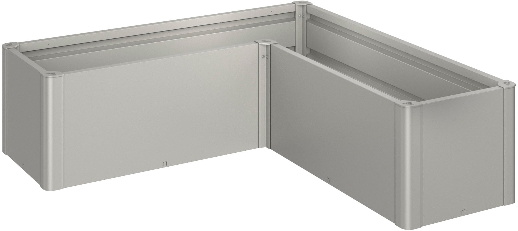 Biohort "BELVEDERE L-Form mini 1,5, verschiedene Farben" 152x152x45 cm, extrem langlebig, aus Metall