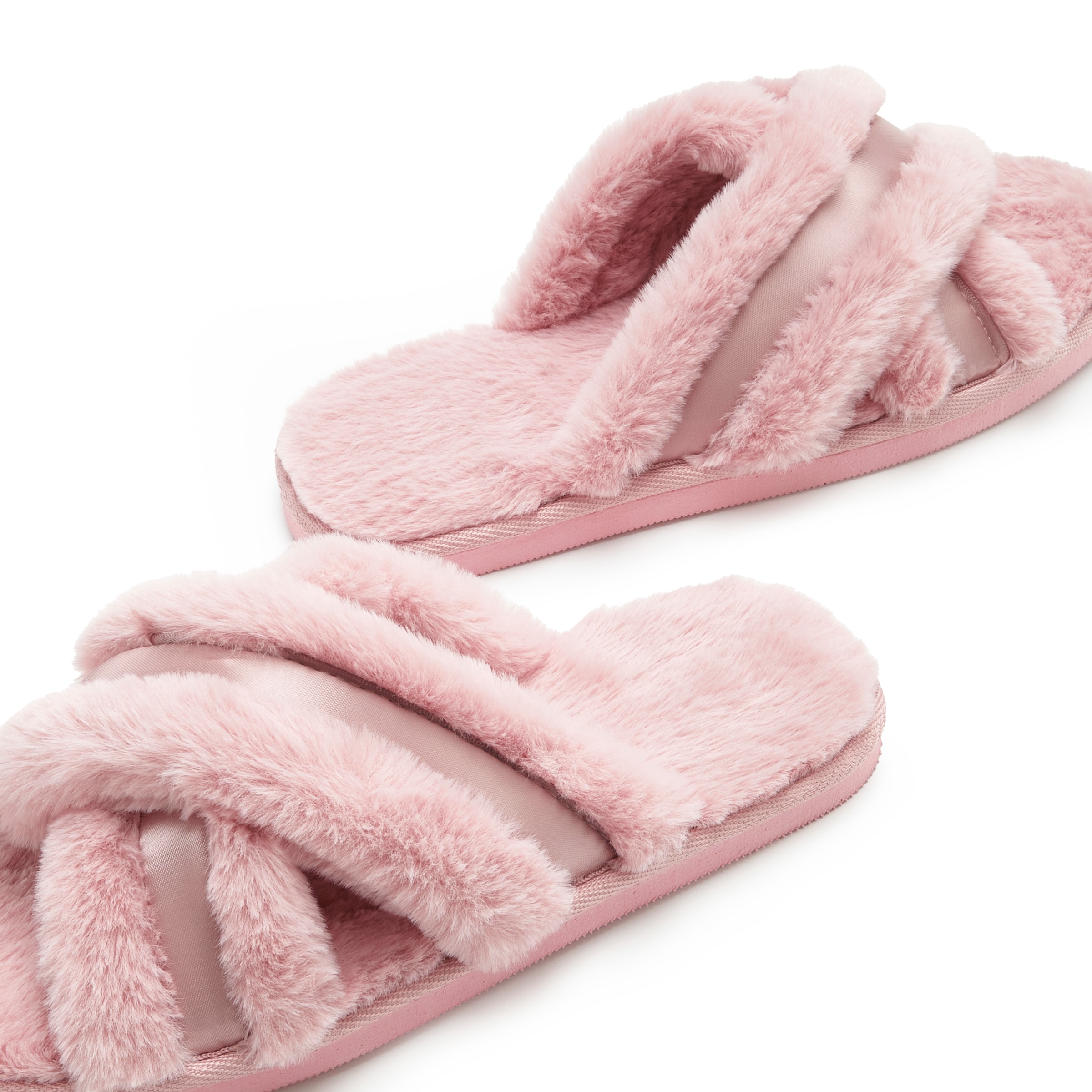 Vivance Pantolette »Hausschuh, Pantolette, Pantoffel, Mule, offener Schuh,«, mit Kreuzbandage VEGAN