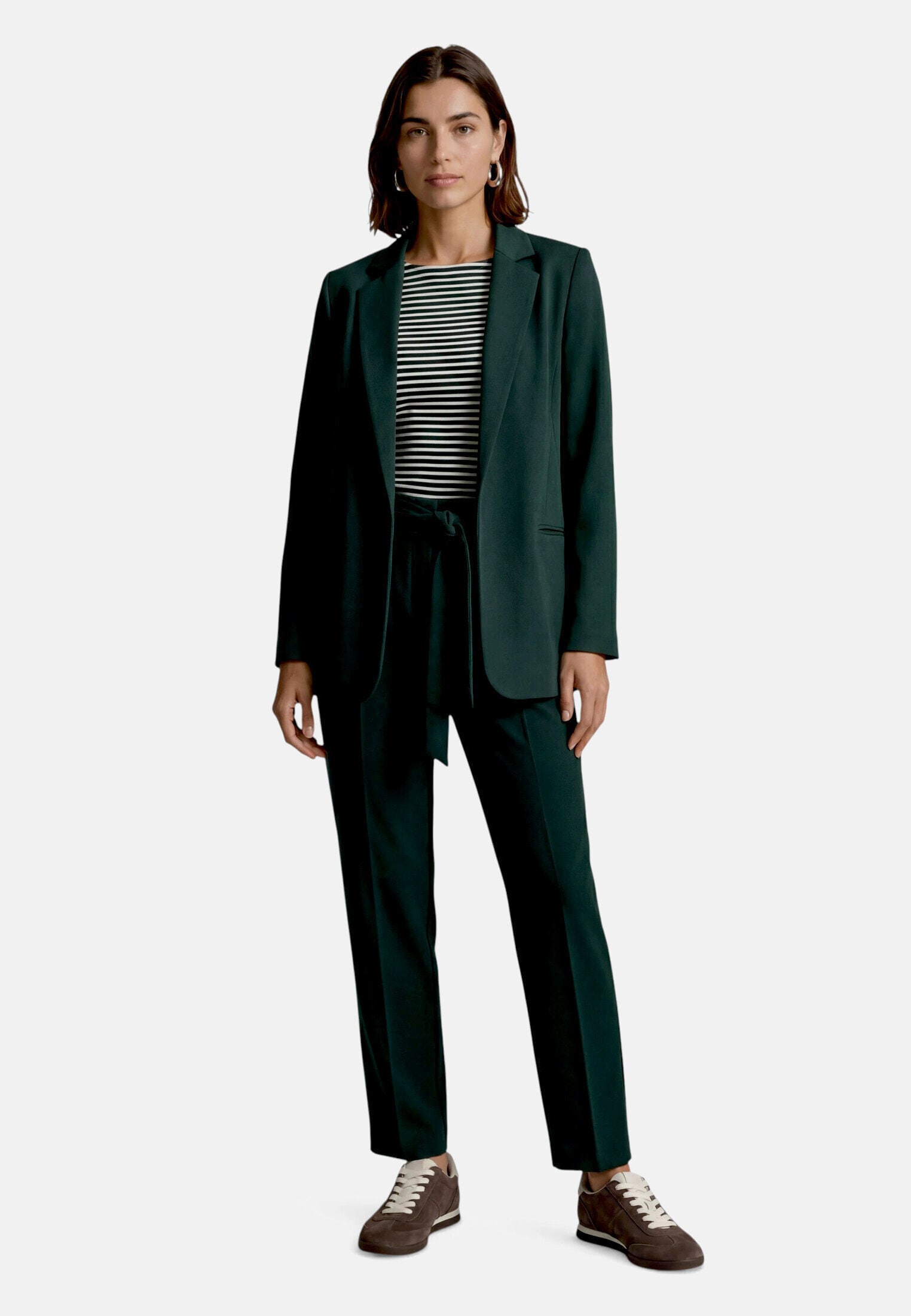 Zero Jackenblazer "Damen gerader Schnitt" Material