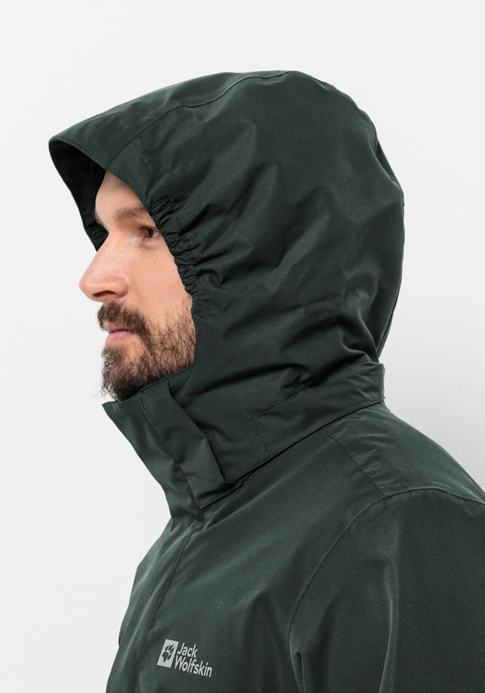 Jack Wolfskin 3-in-1-Funktionsjacke »LUNTAL 3IN1 JKT M«, mit Kapuze