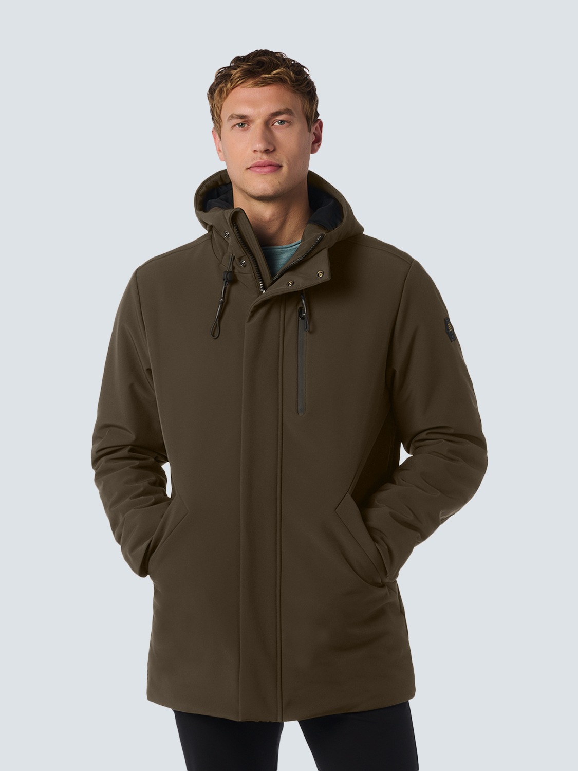 NO EXCESS Parka "No Excess Softshell-Jacke mit Kapuze" günstig online kaufen